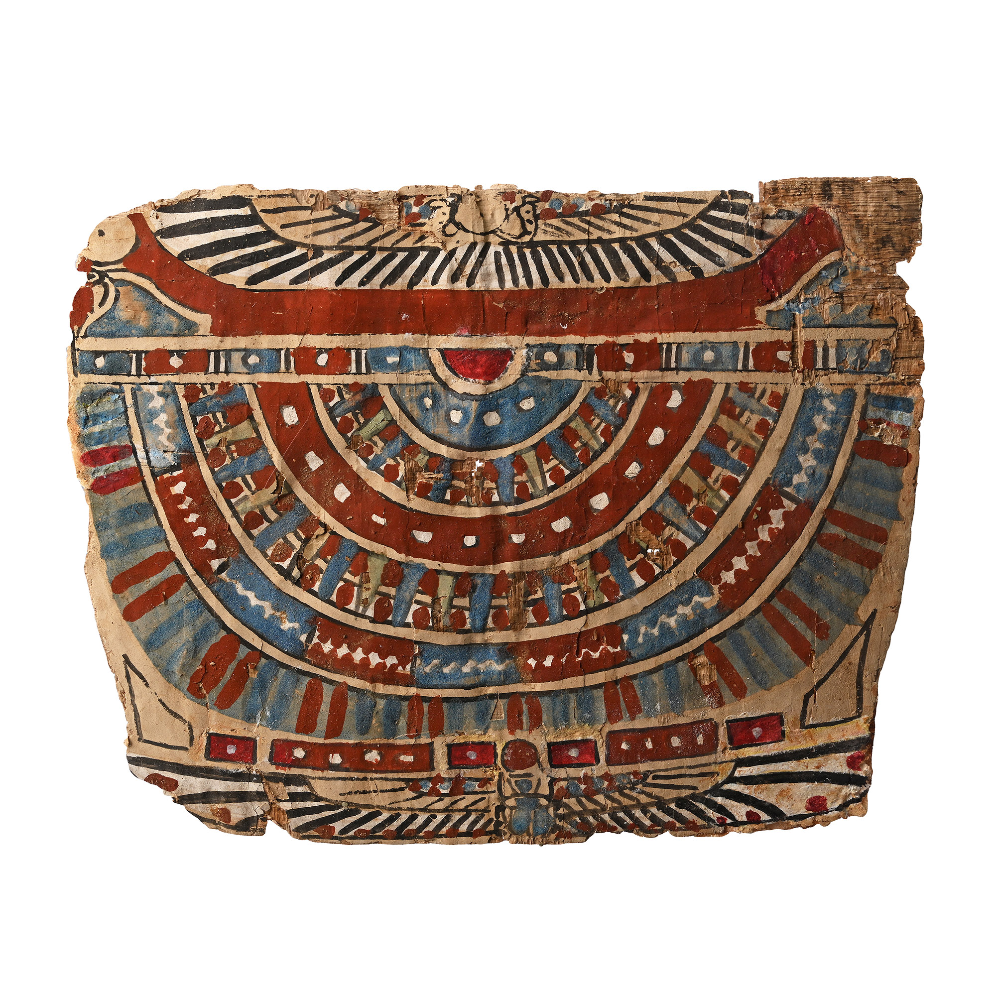 Egyptian Cartonnage Panel with Pectoral
