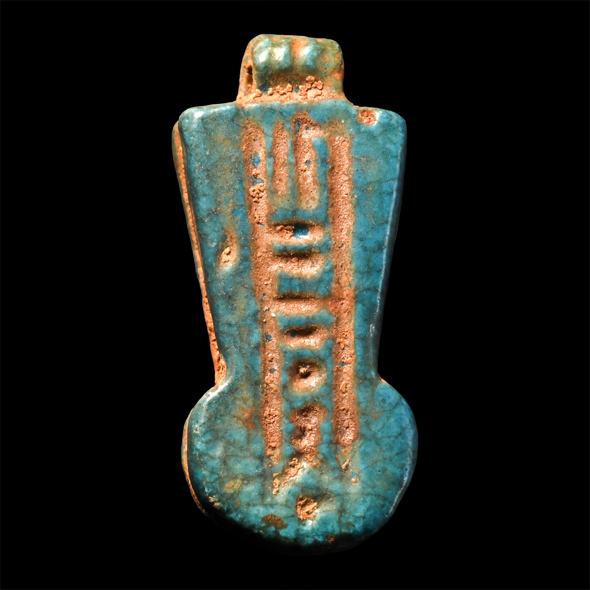 Egyptian Faience Menat Amulet