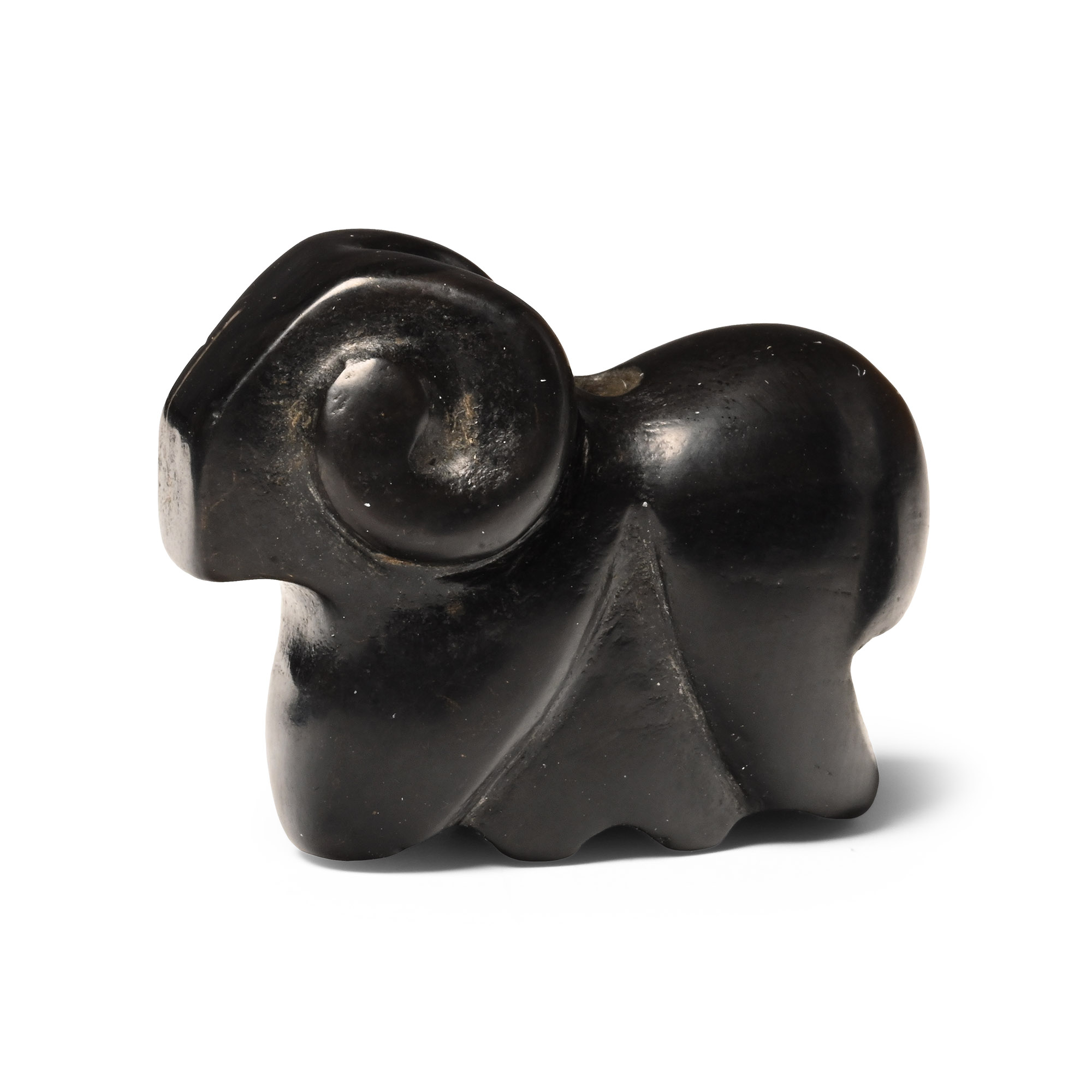 Western Asiatic Stone Mouflon Bead