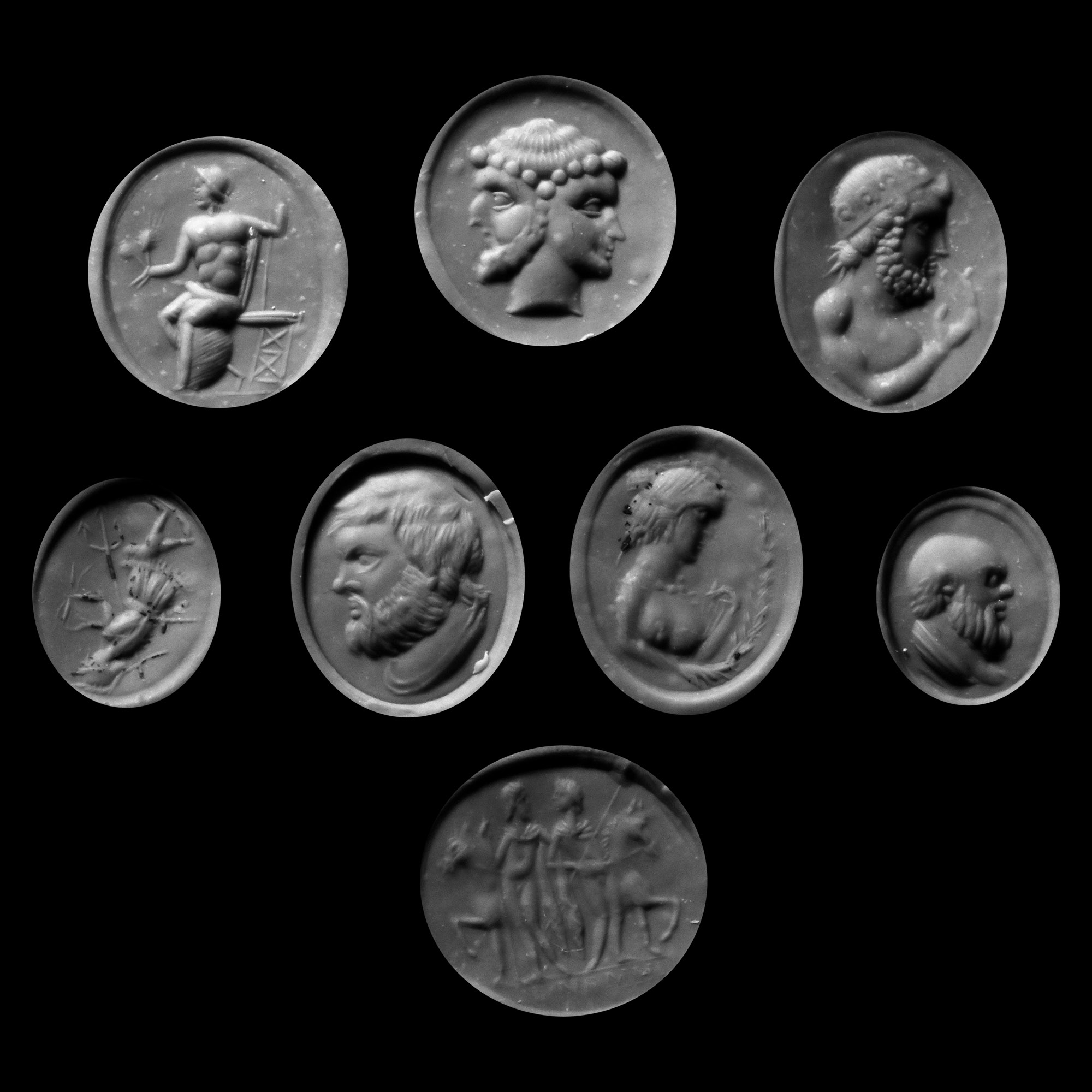 Roman and Later Hardstone Gemstone Collection