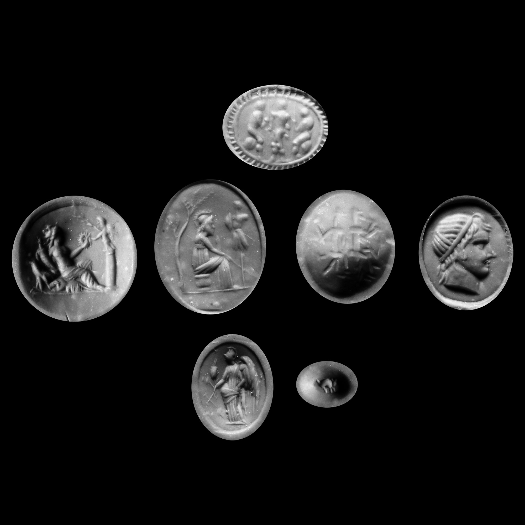 Roman and Later Hardstone Gemstone Collection