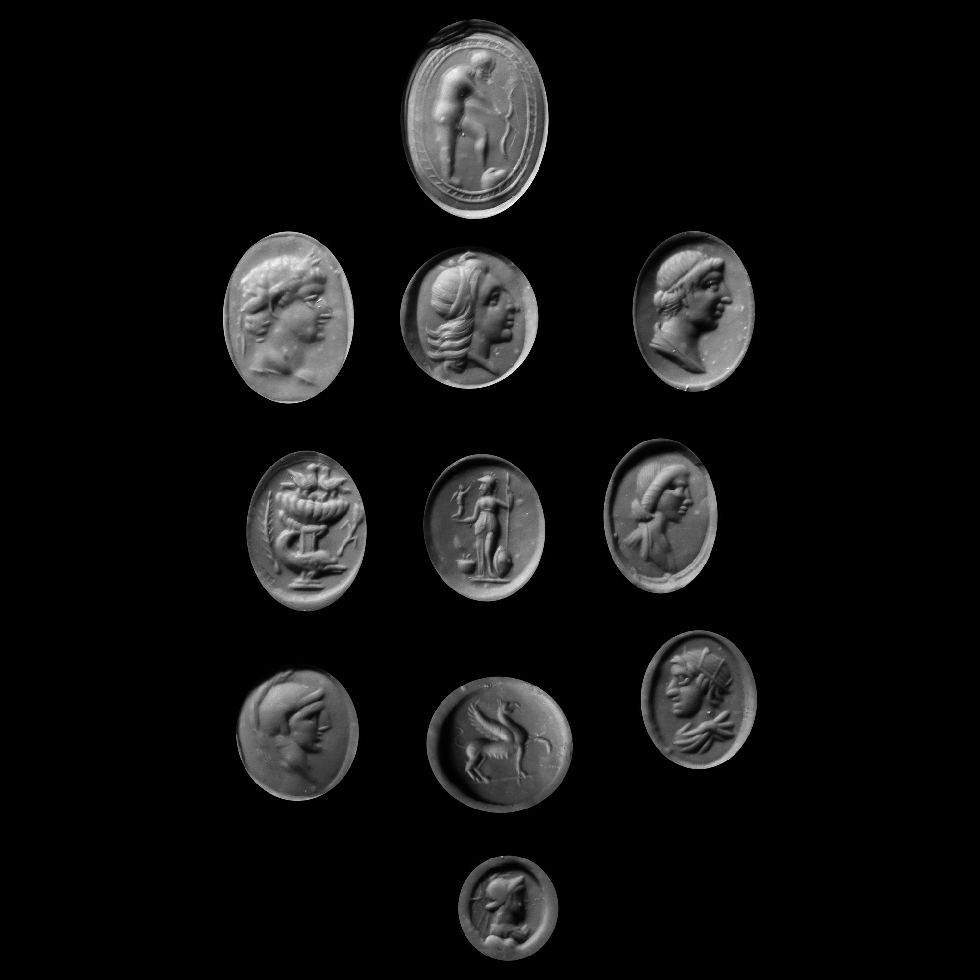Roman and Later Hardstone Gemstone Collection