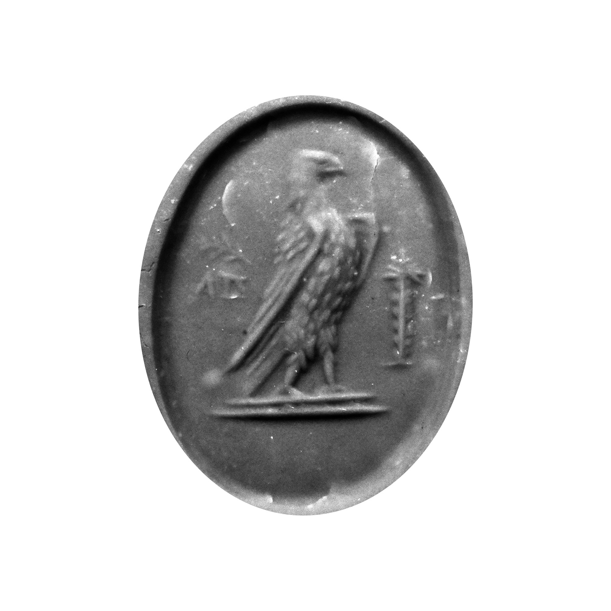 Roman Agate Gemstone with Eagle