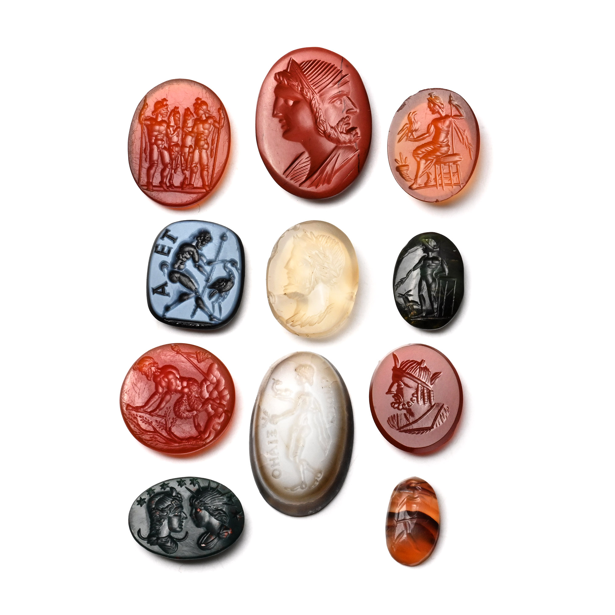 Roman and Later Hardstone Gemstone Collection