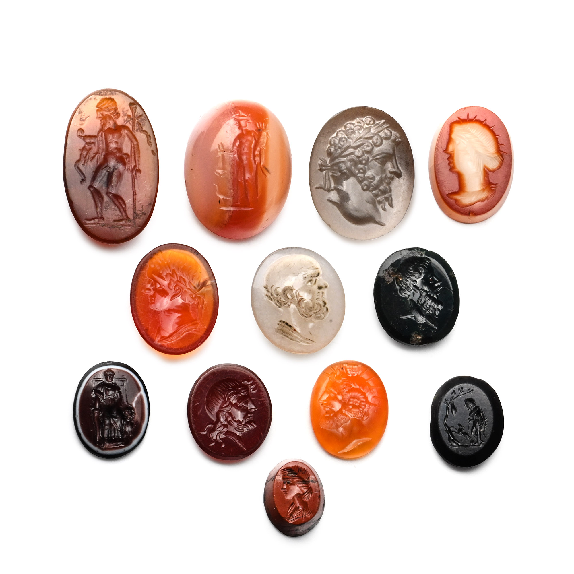 Roman and Later Hardstone Gemstone Collection