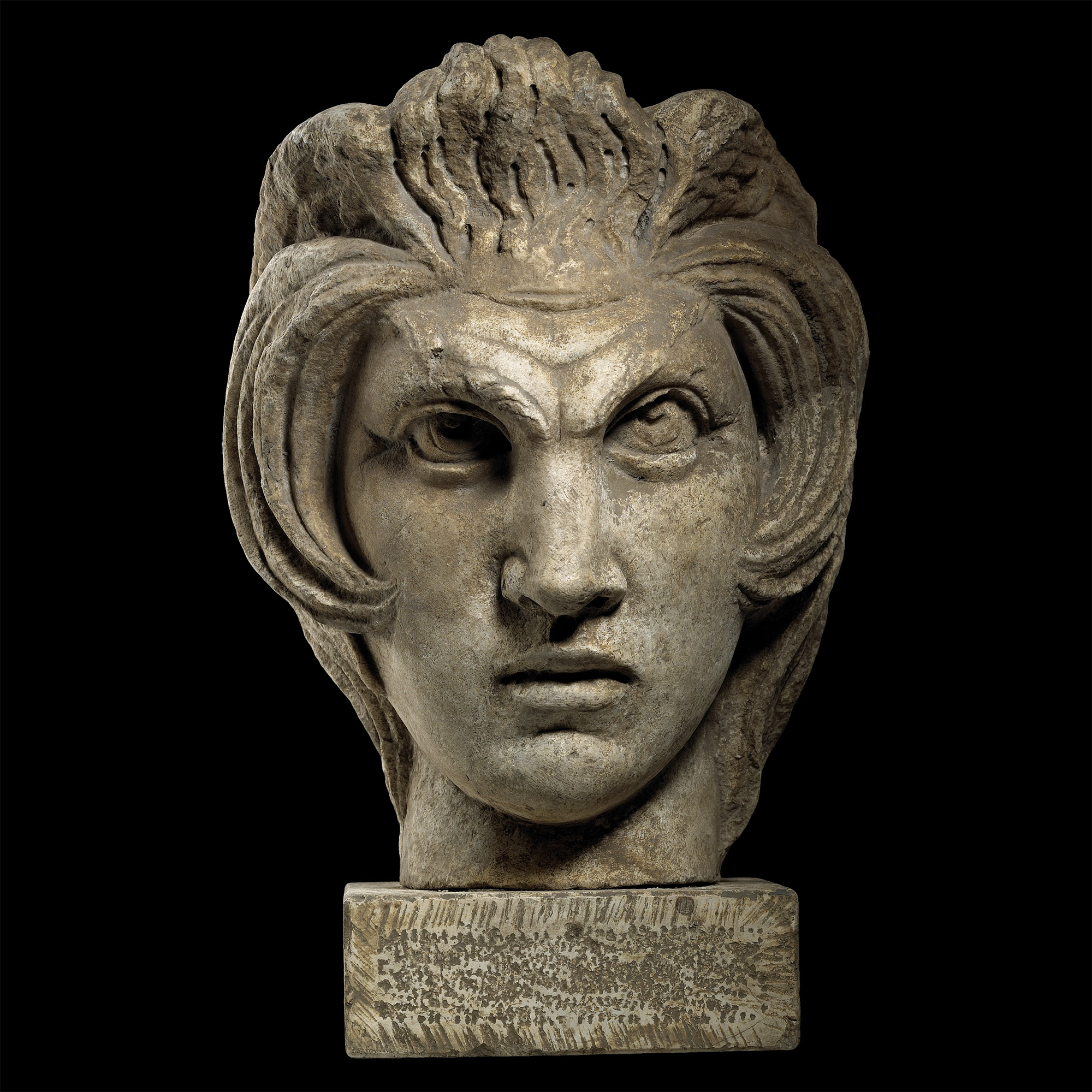 Post Medieval Marble Portrait of a Man