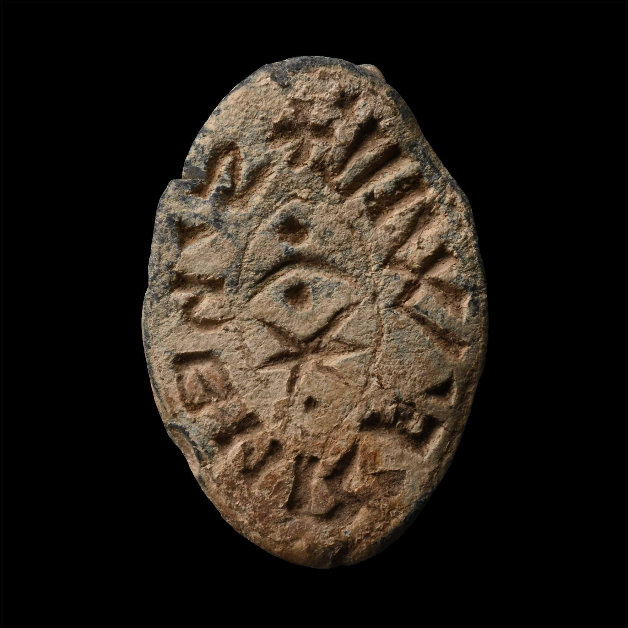 Medieval Lead Seal Matrix for Henry, son of William