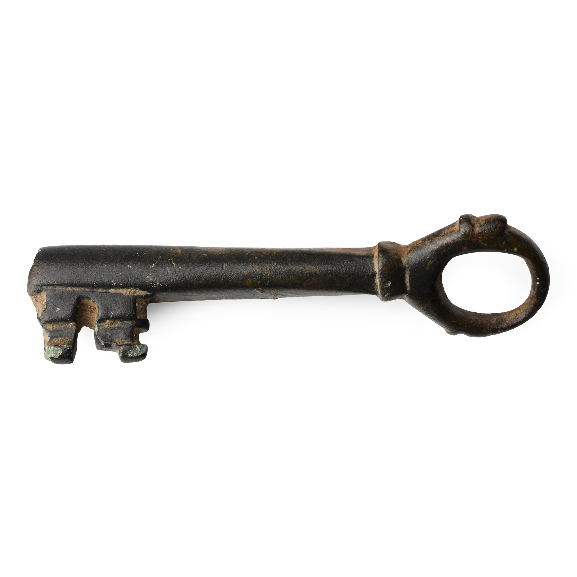 Large Medieval Bronze Door Key