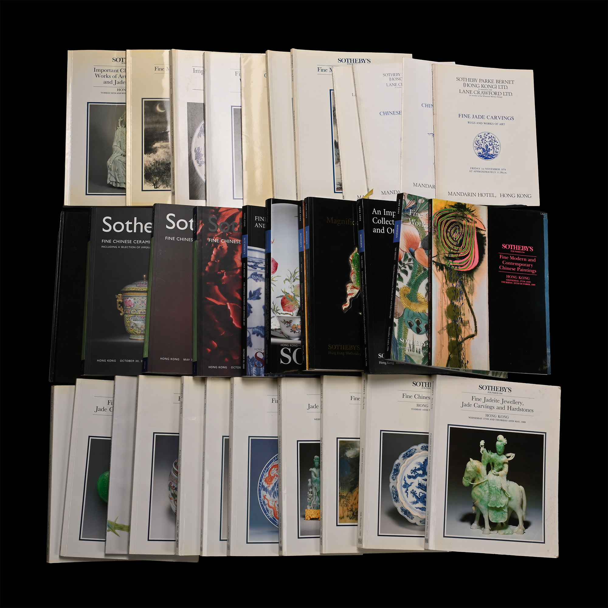 Sotheby's Chinese and Asian Art Auction Catalogue Group - 32 Titles