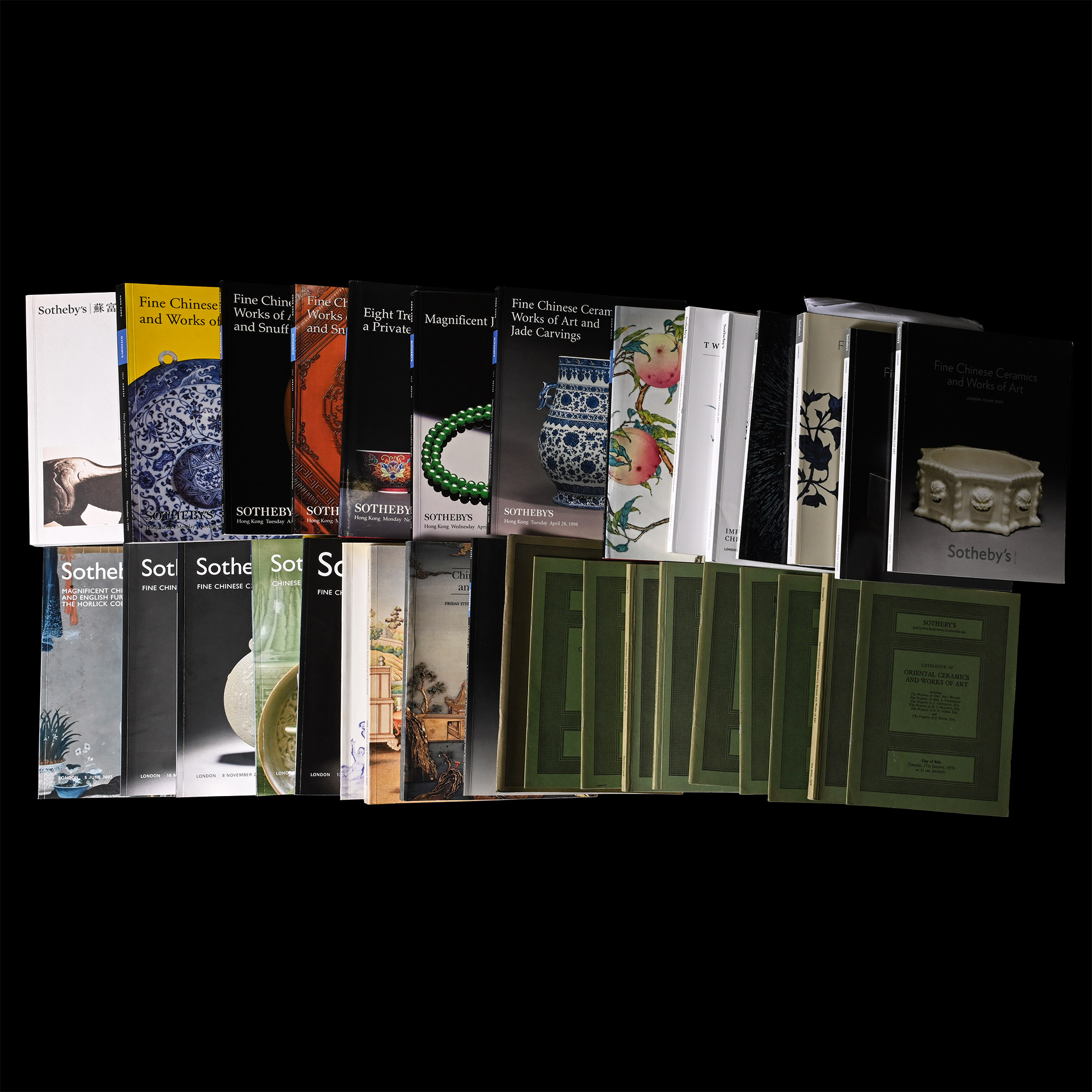 Sotheby's Chinese and Asian Art Auction Catalogue Group - 33 Titles