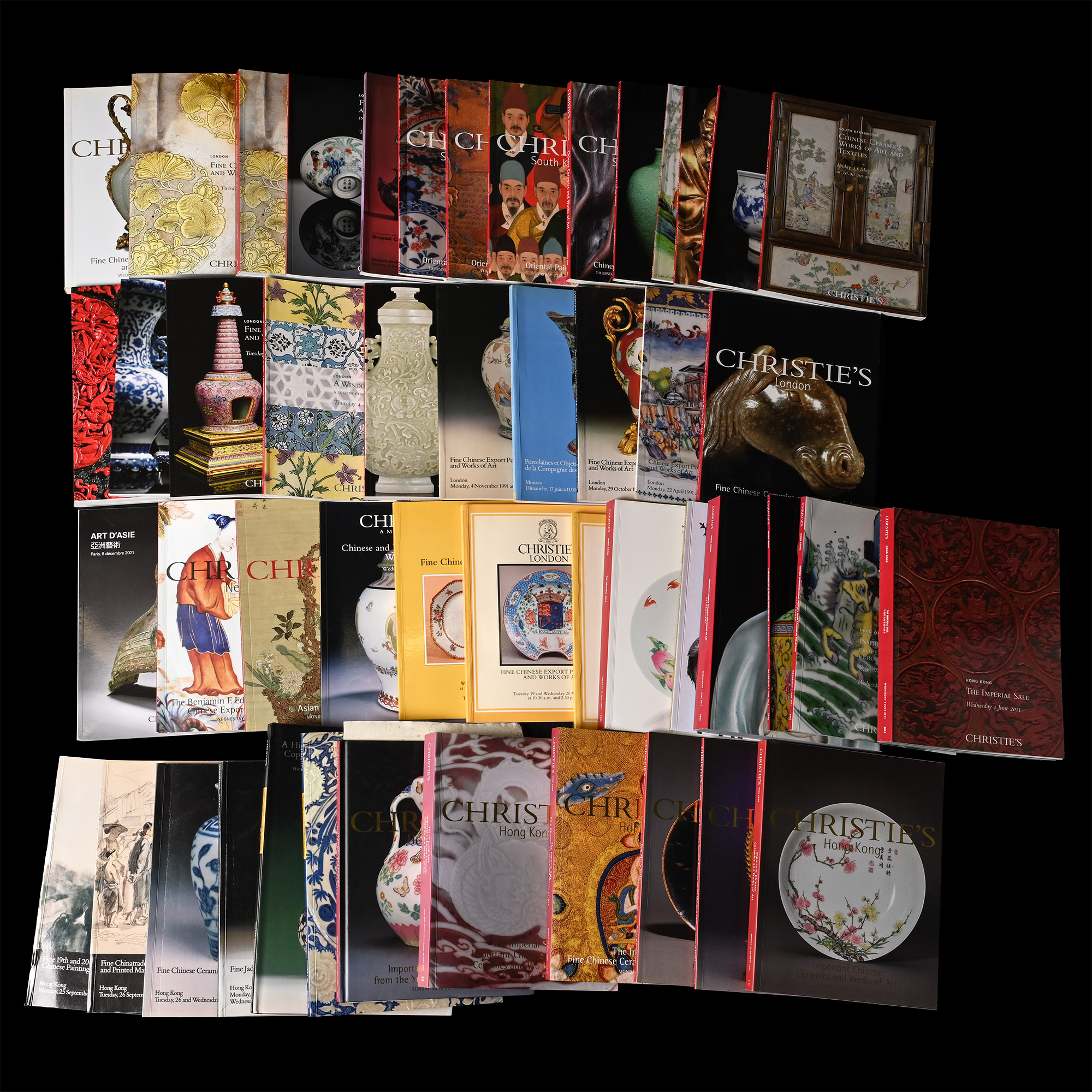 Christie's Chinese and Asian Art Auction Catalogue Group - 47 Titles
