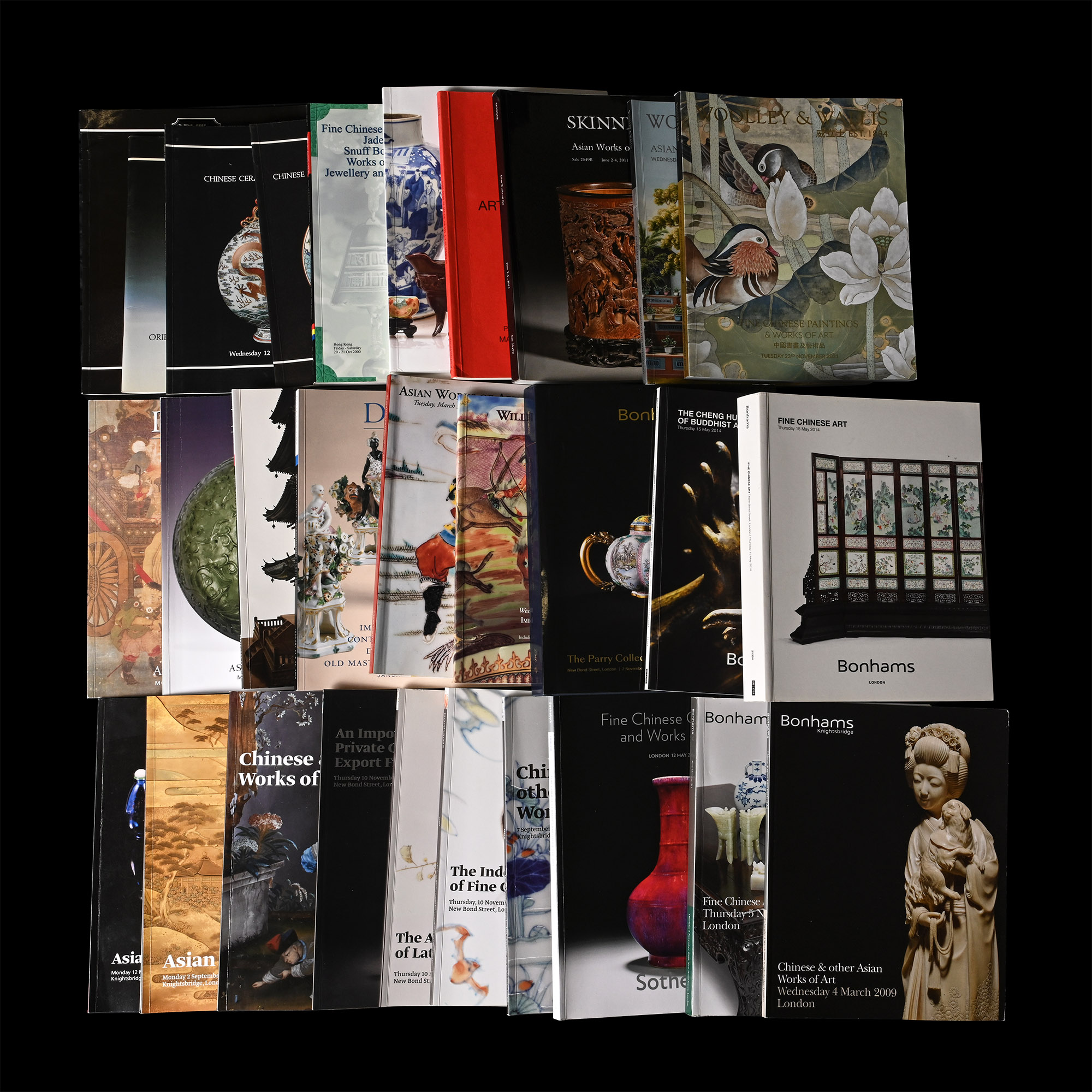 Bonhams, Doyle and Other Chinese and Asian Art Auction Catalogue Group - 29 Titles