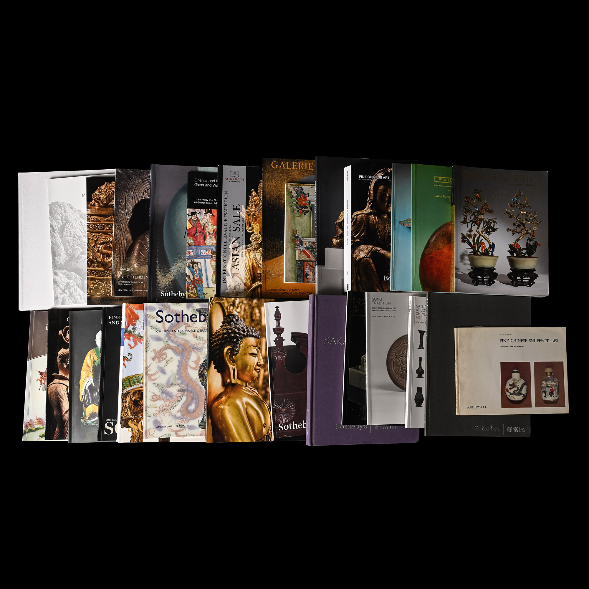 Sotheby's and Other Chinese and Asian Art Auction Catalogue Group - 29 Titles