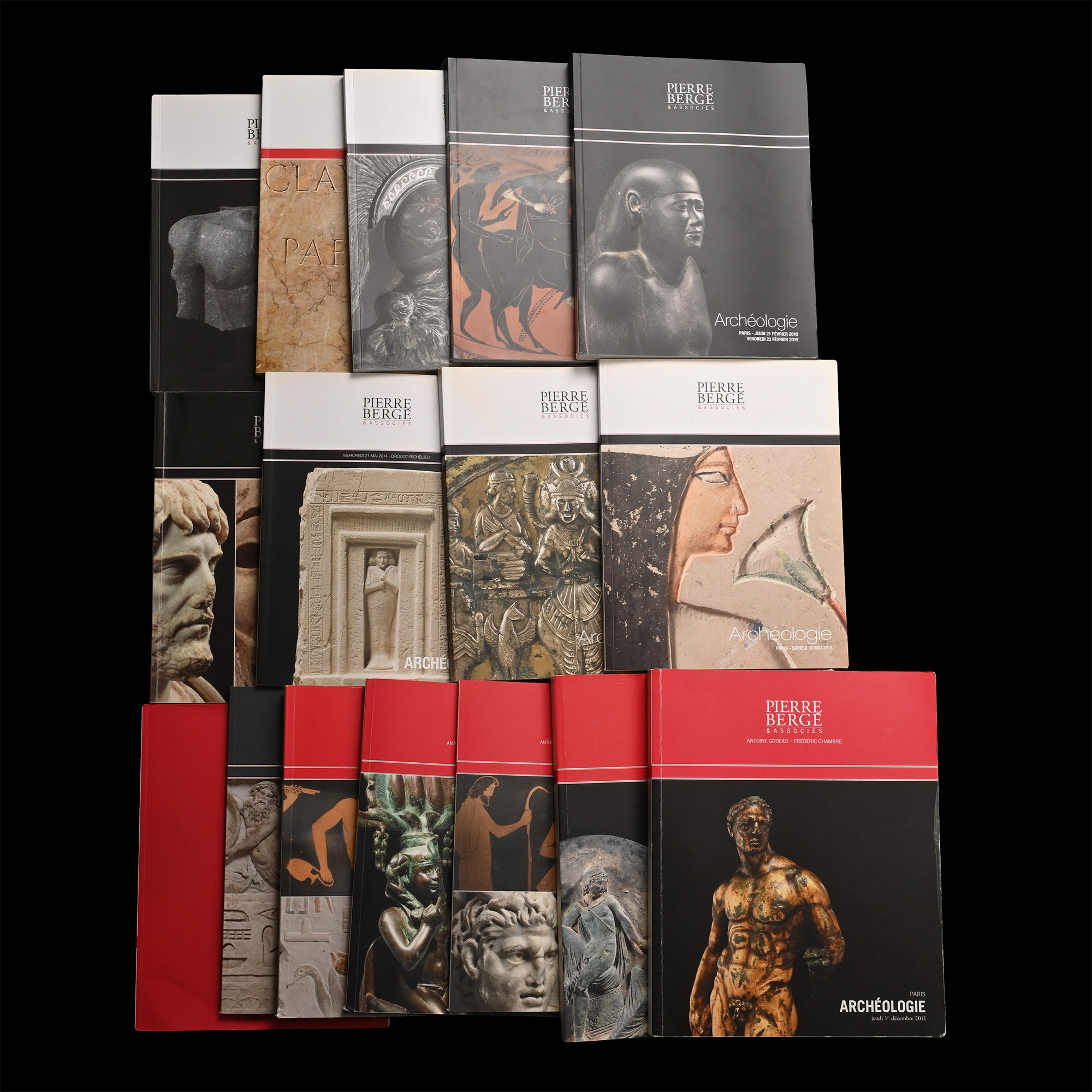 Pierre Berge & Associes Antiquities and Ancient Art Auction Catalogue Group - 17 Titles