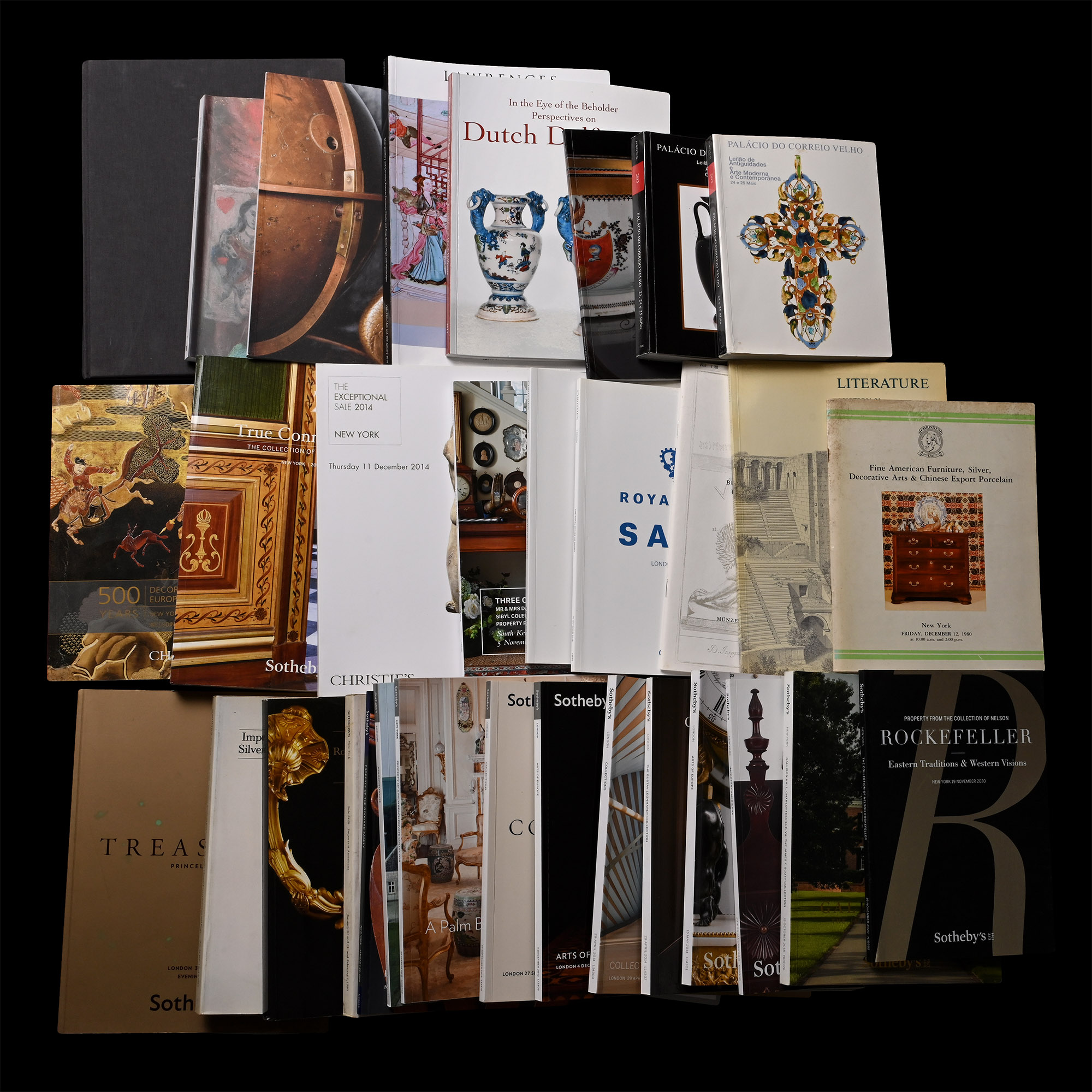 Christie's, Sotheby's and Other English, European and American Antique Art Auction Catalogues - 32 Titles