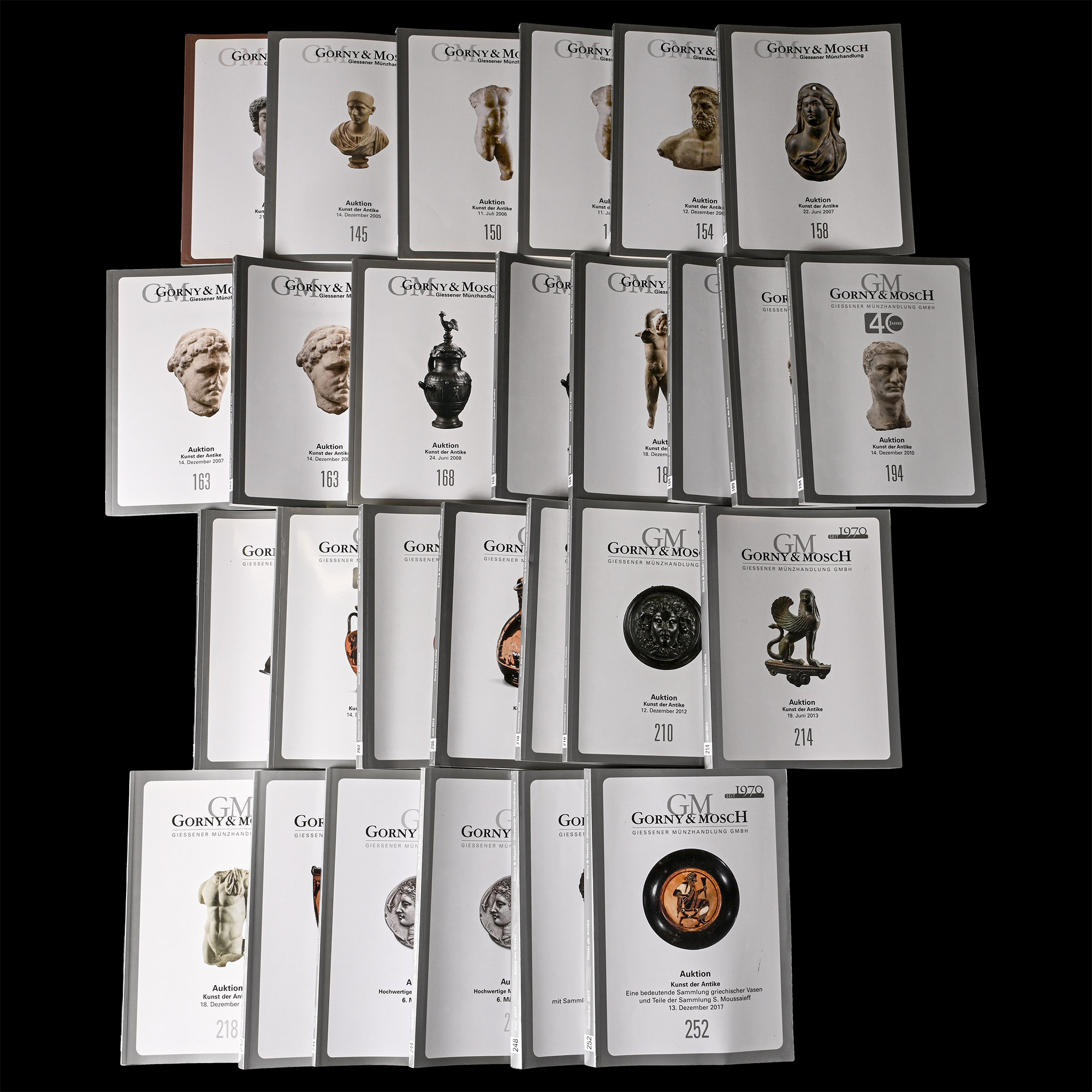 Gorny & Mosch Antiquities and Ancient Art Auction Catalogue Group - 27 Titles