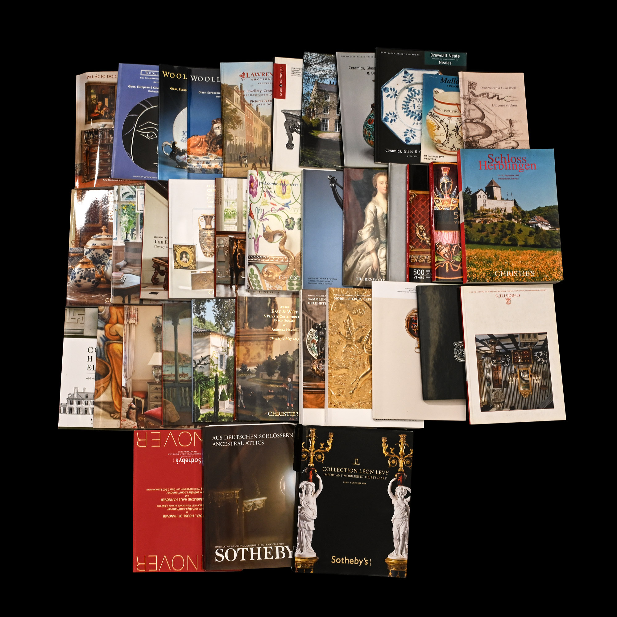 Christie's, Woolley & Wallis and Other English, European and American Antique Art Auction Catalogues - 37 Titles