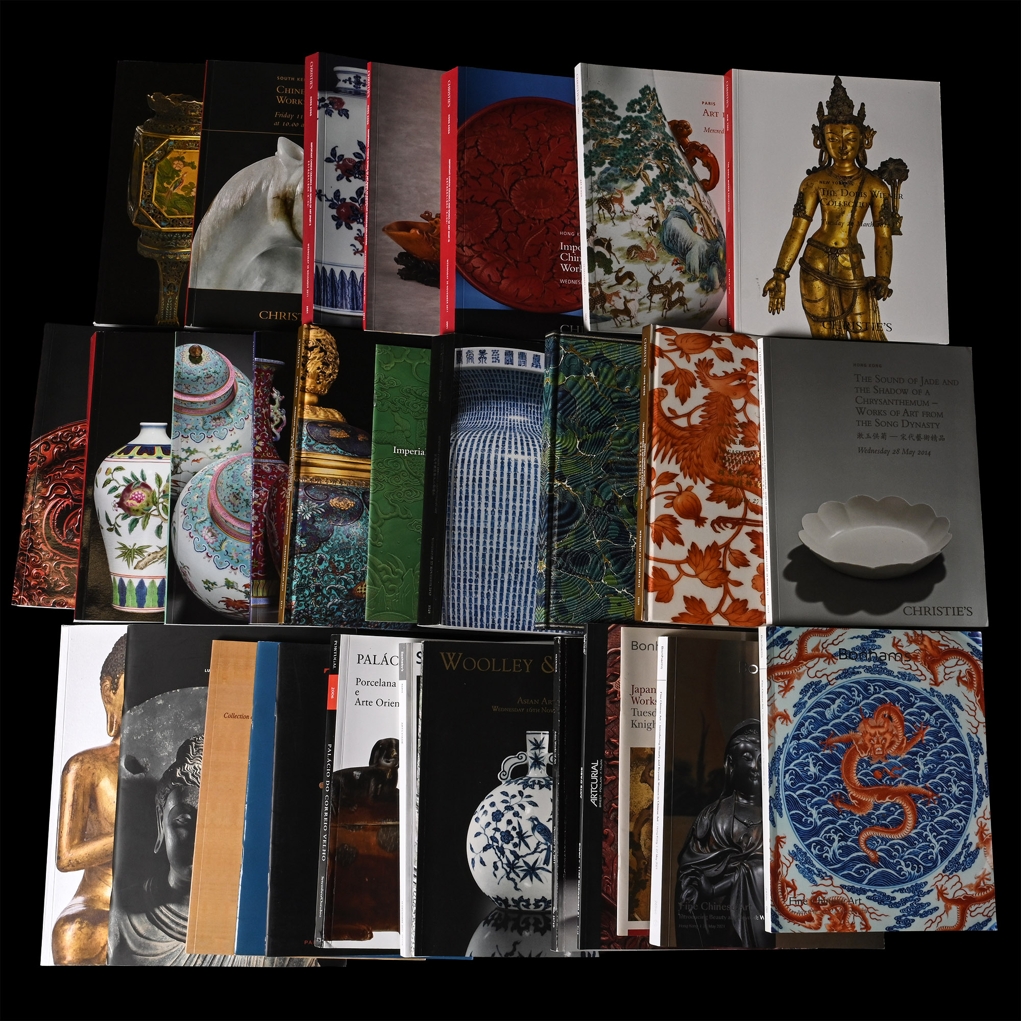 Christie's and Other Chinese and Asian Art Auction Catalogue Group - 30 Titles