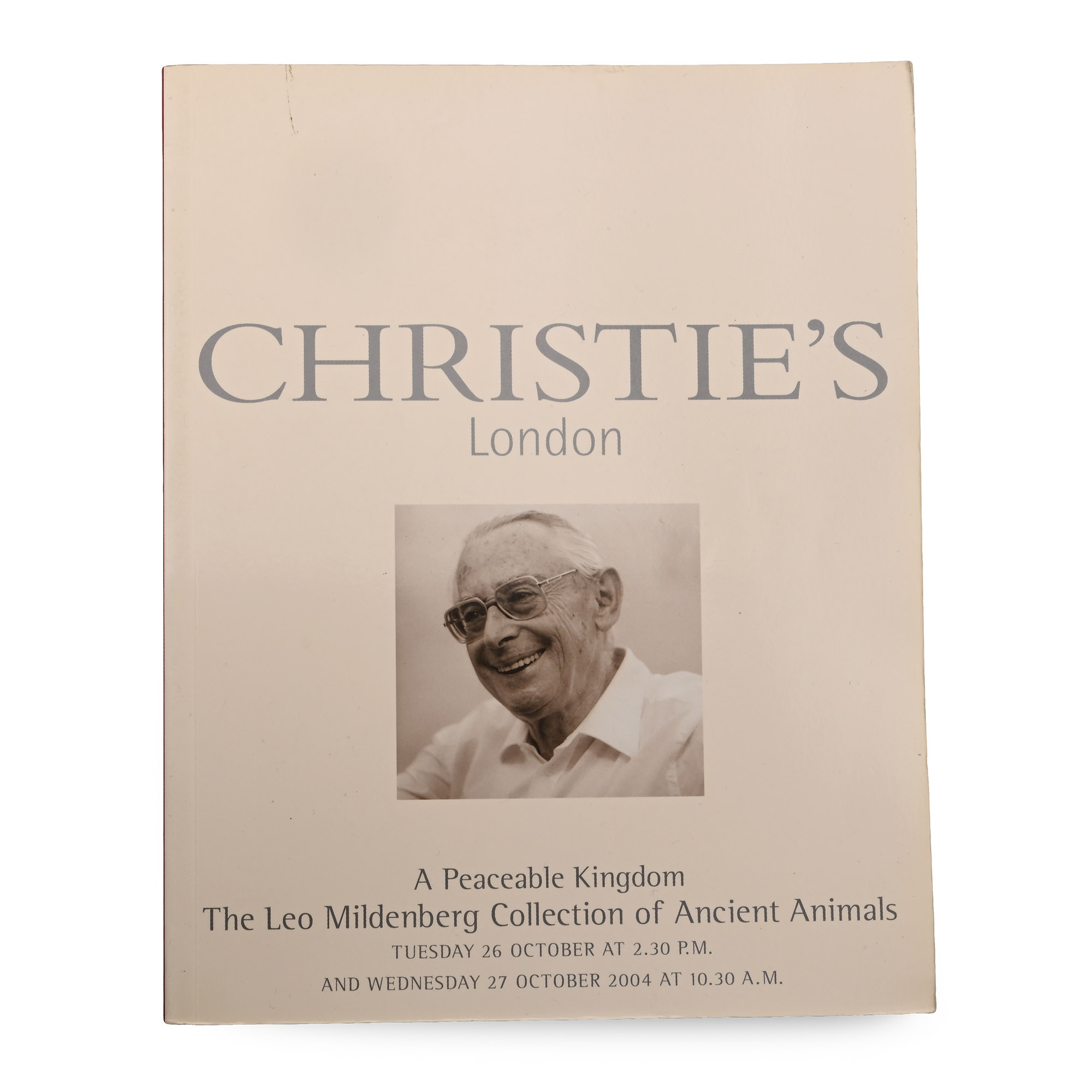 Christie's Auction Catalogue: A Peaceable Kingdom - The Leo Mildenberg Collection of Ancient Animals