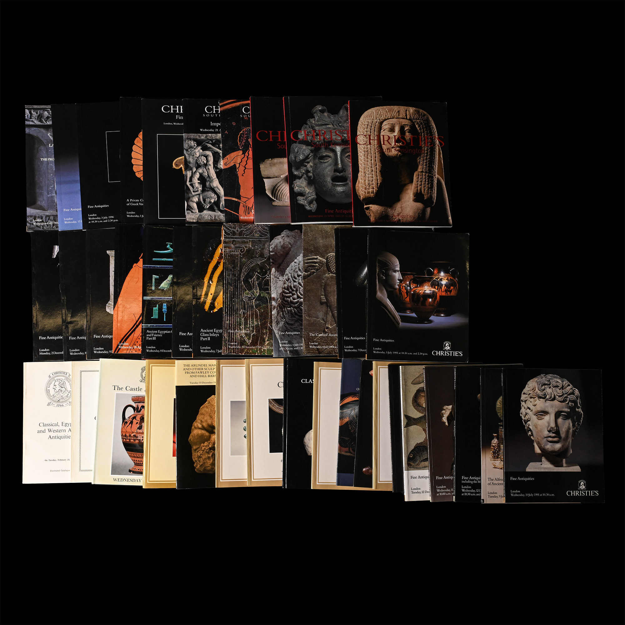 Christie's London Antiquities and Ancient Art Auction Catalogue Group - 40 Titles