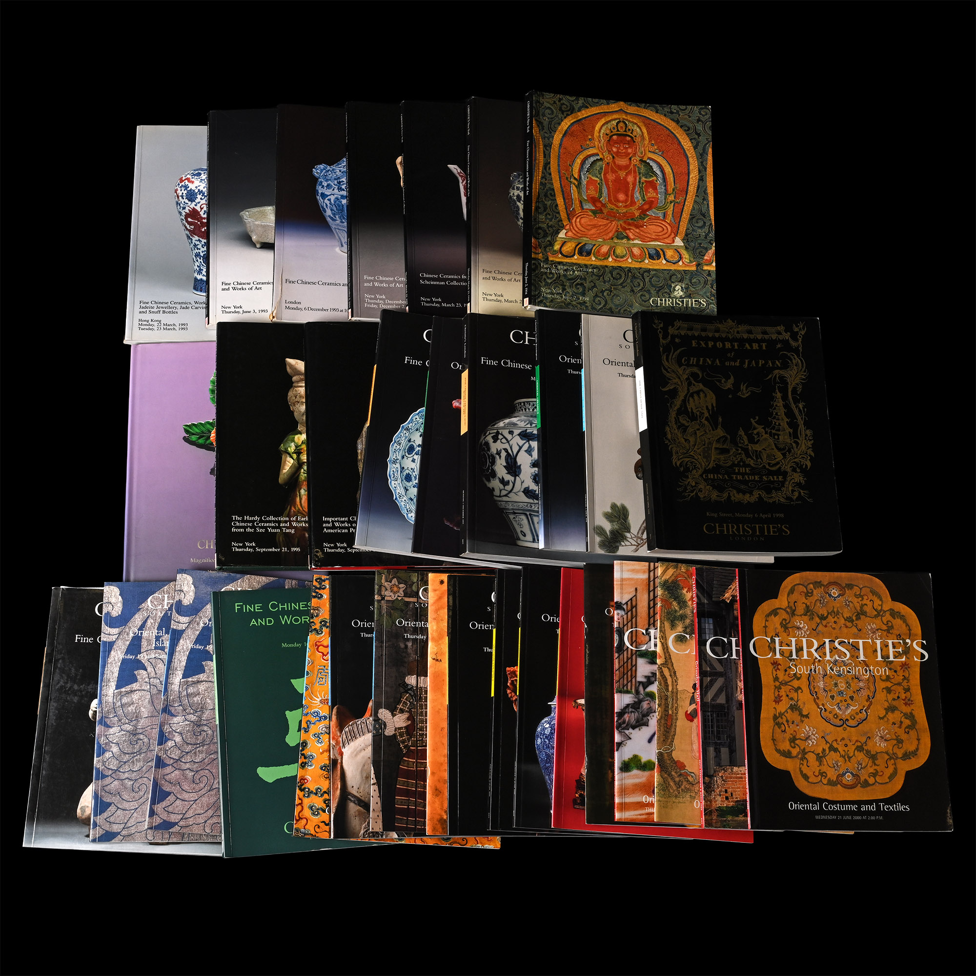 Christie's Chinese and Asian Art Auction Catalogue Group - 33 Titles