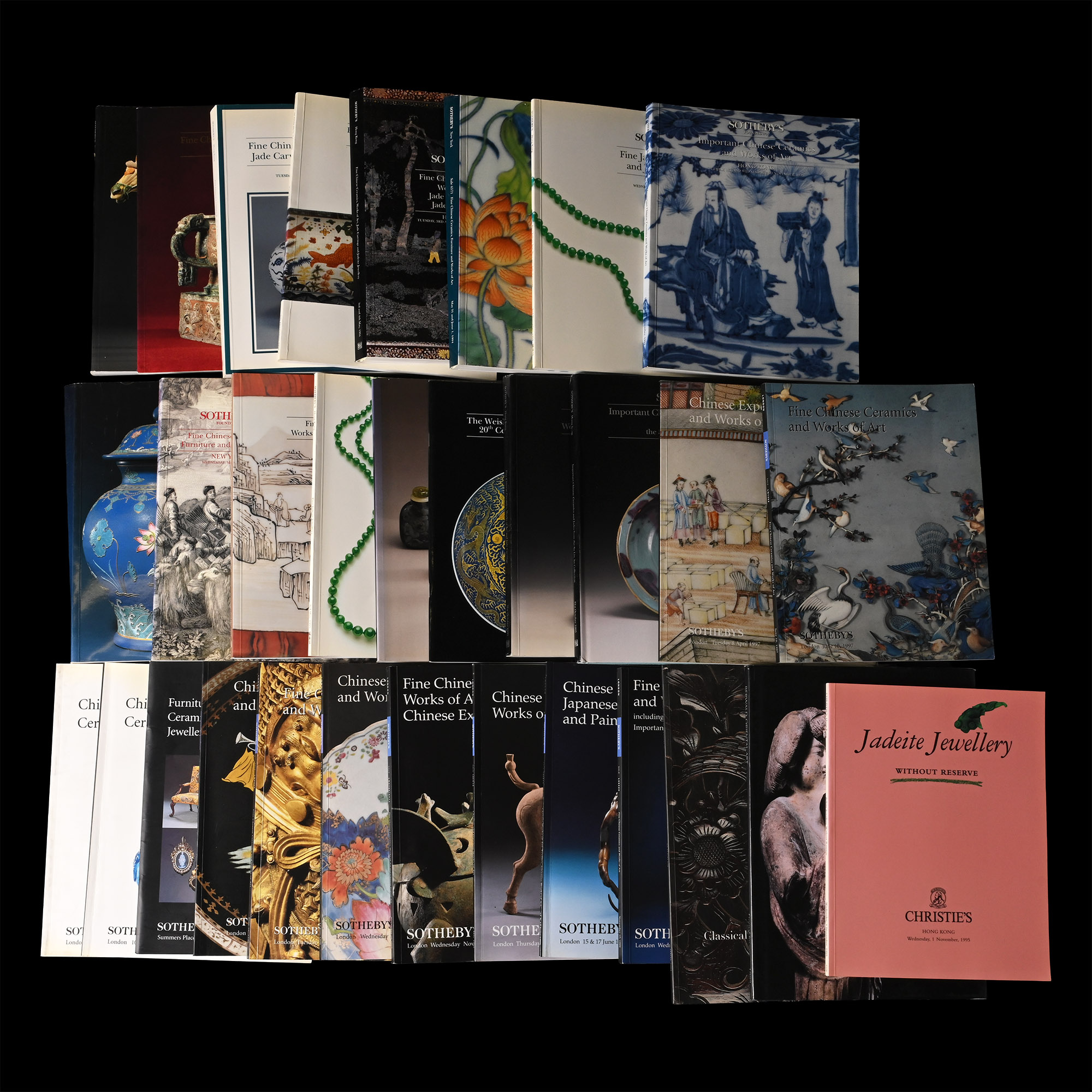 Sotheby's Chinese and Asian Art Auction Catalogue Group - 31 Titles