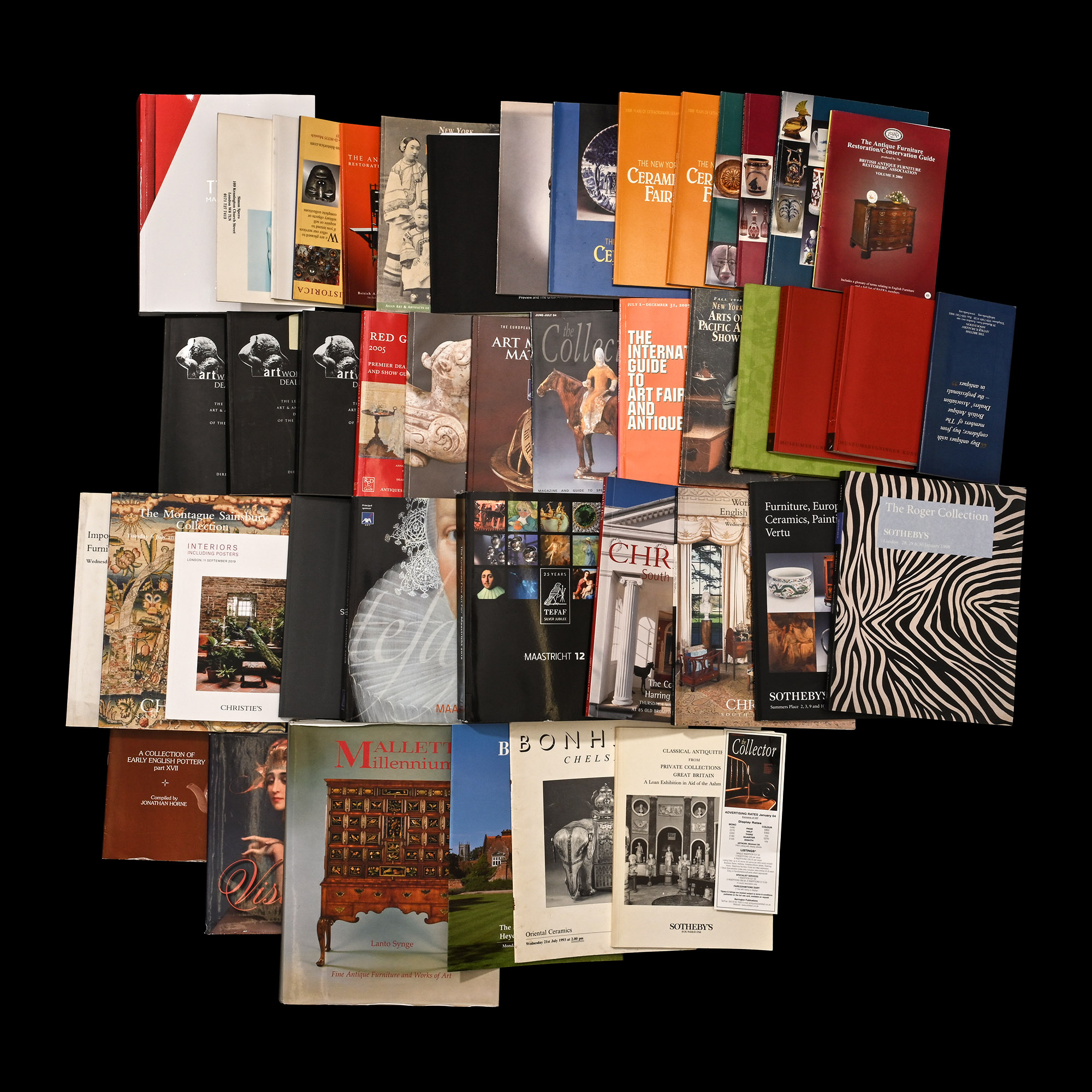 Antiques, Collectibles and Interiors Mixed Fair and Other Catalogue Group - 40 Titles