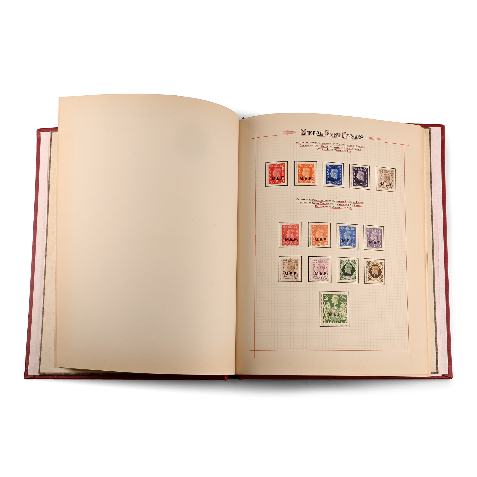 Loose-Leaf Stamp Album of Falkland Islands and Dependancies, and Others
