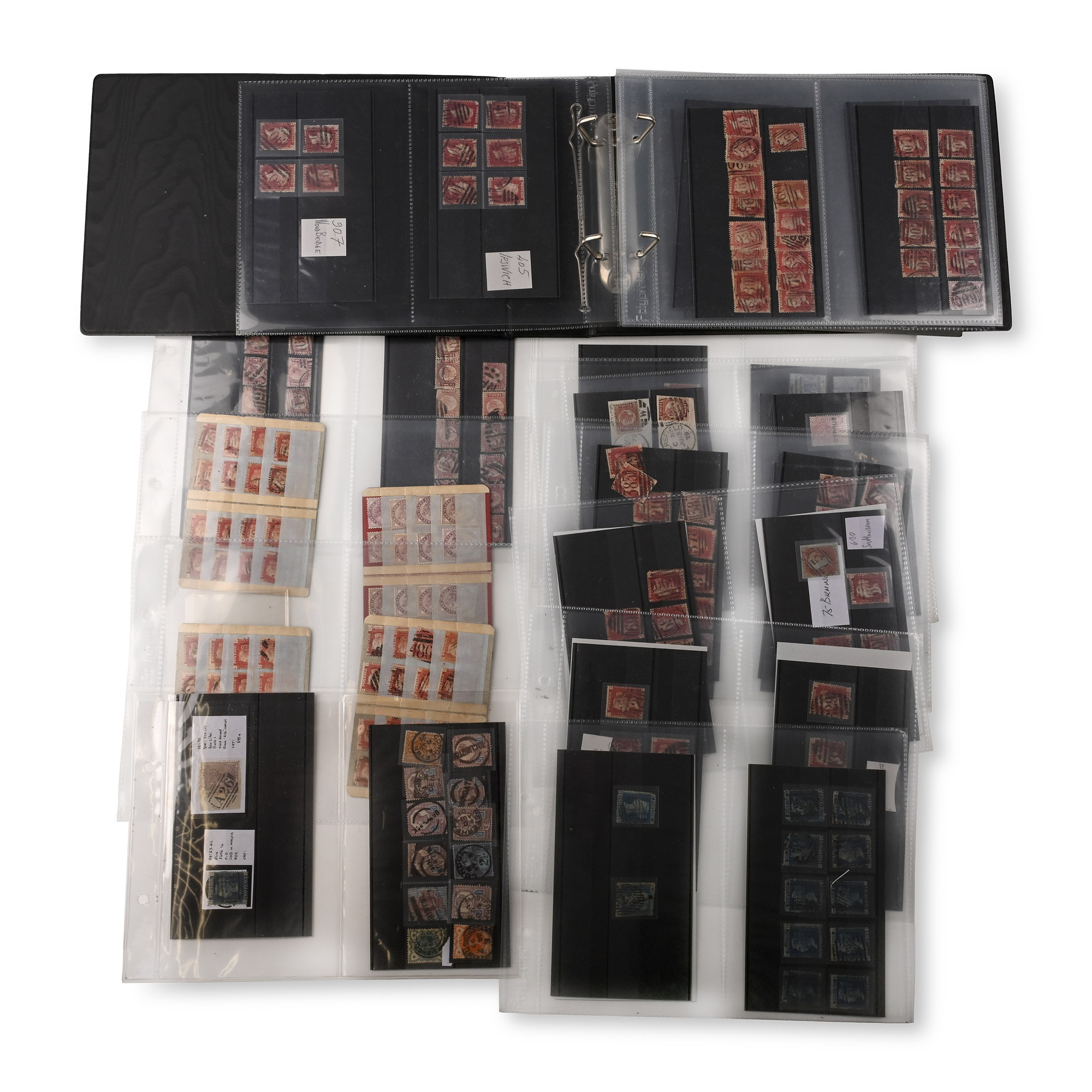 Queen Victoria Loose-Leaf Stamp Stock Book