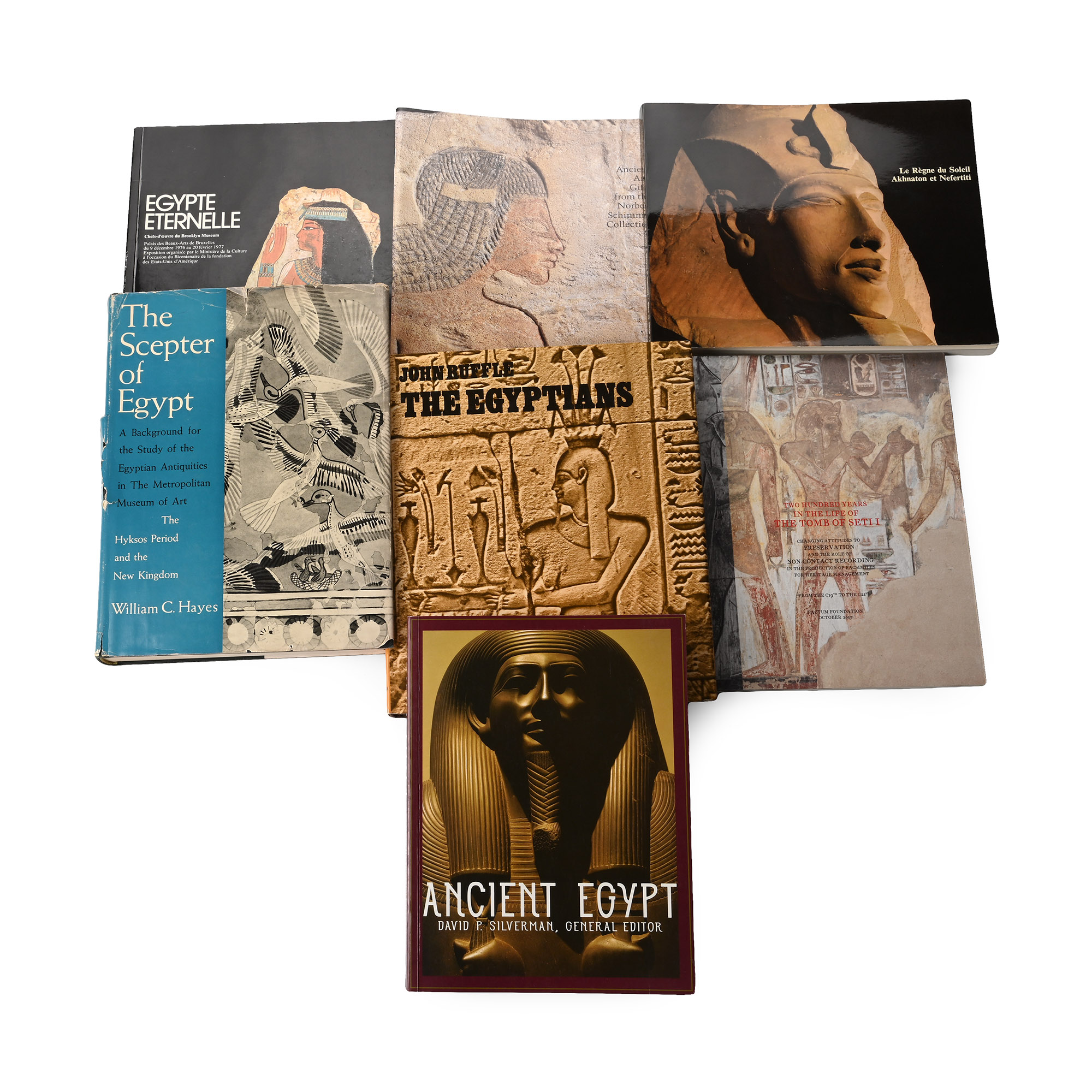 Books on Ancient Egypt, Egyptian Art and Egyptology - 7 Titles
