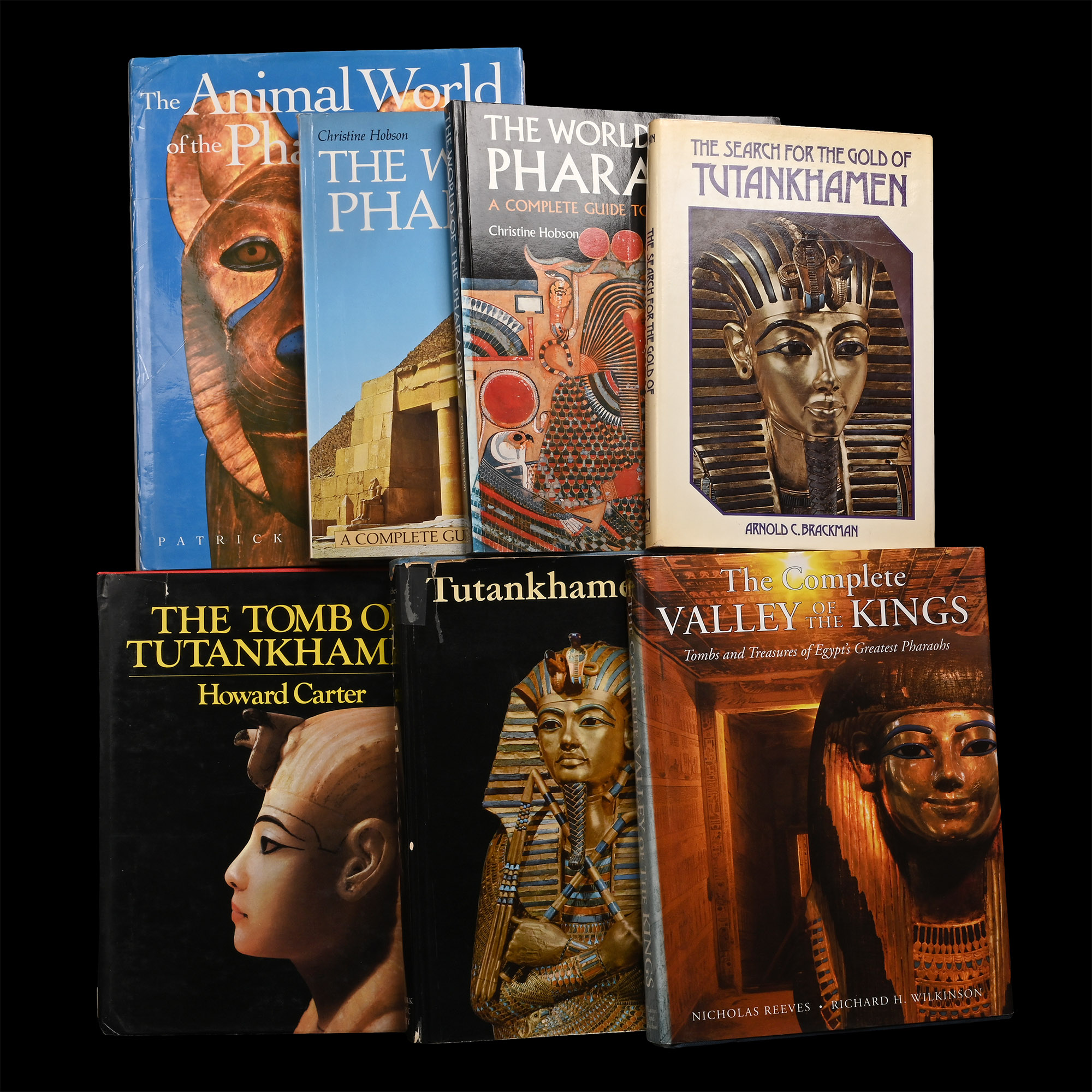 Books on Ancient Egypt, Pharaohs, Tutankhamen and Egyptology - 7 Titles