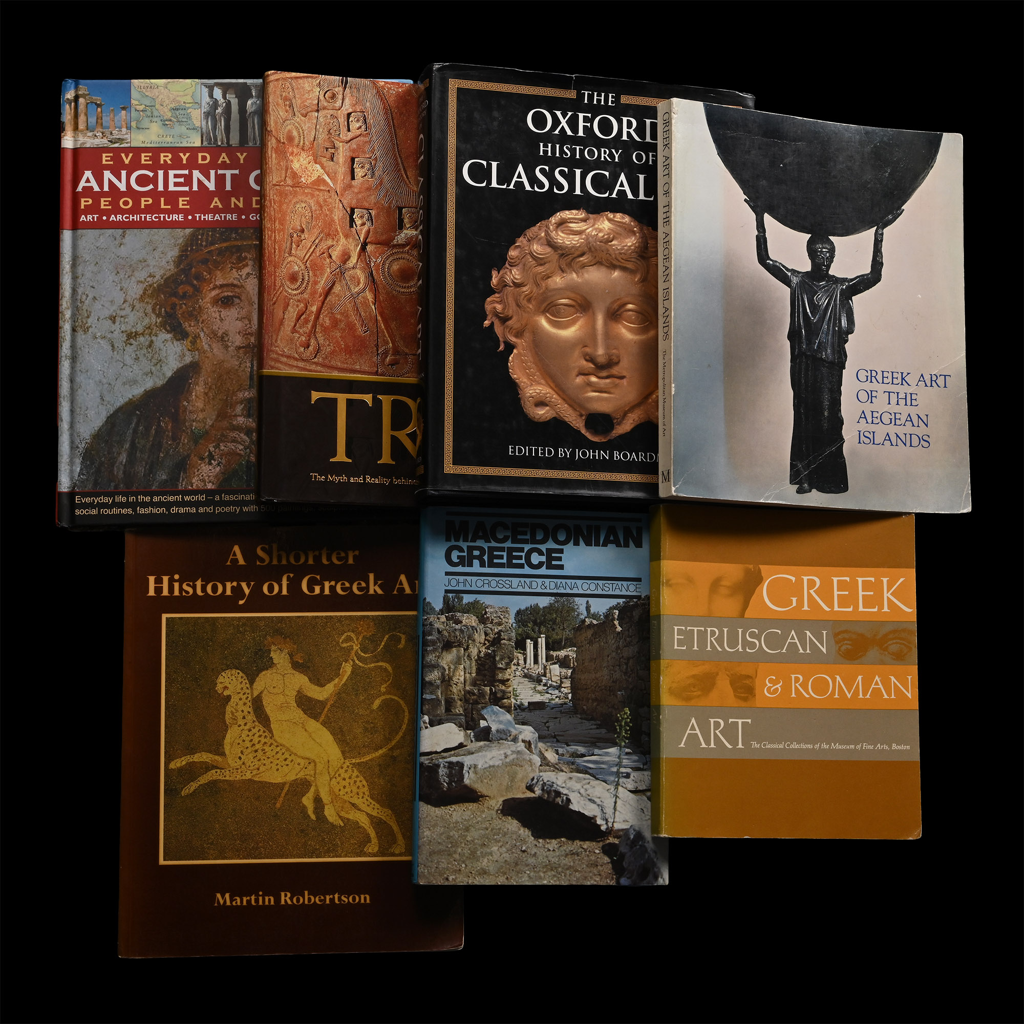 Books on Ancient Greek and Classical Works of Art and Archaeology - 7 Titles