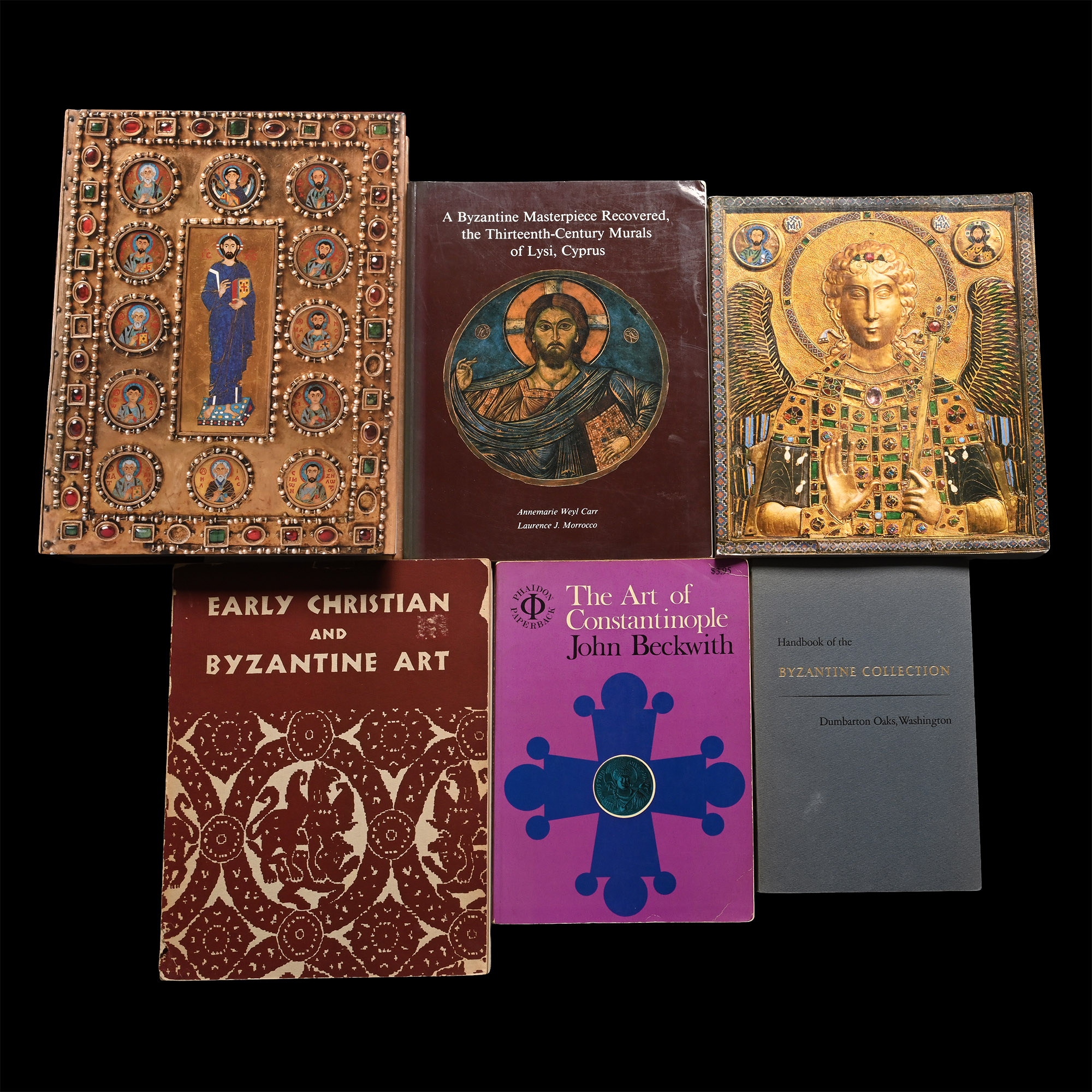 Books on Byzantine Archaeology and Art Works - 6 Titles