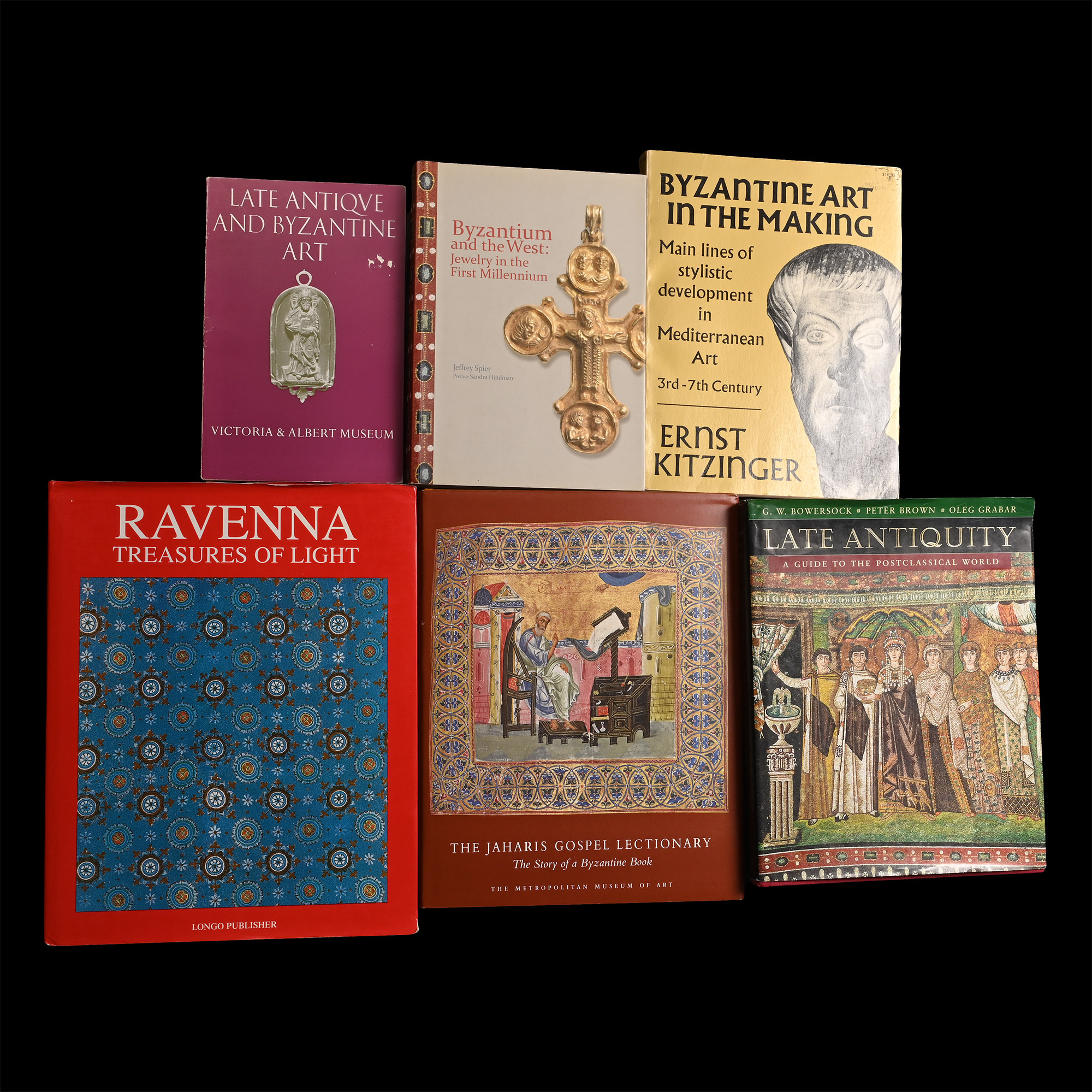 Books on Byzantine Archaeology and Works of Art - 6 Titles