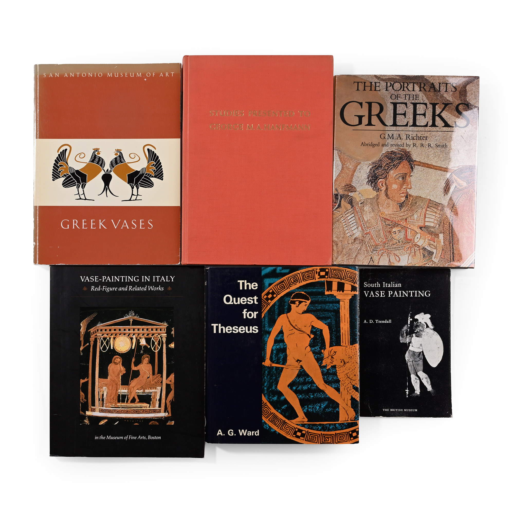 Books on Ancient Greek Vases, Painting and Archaeology - 6 Titles