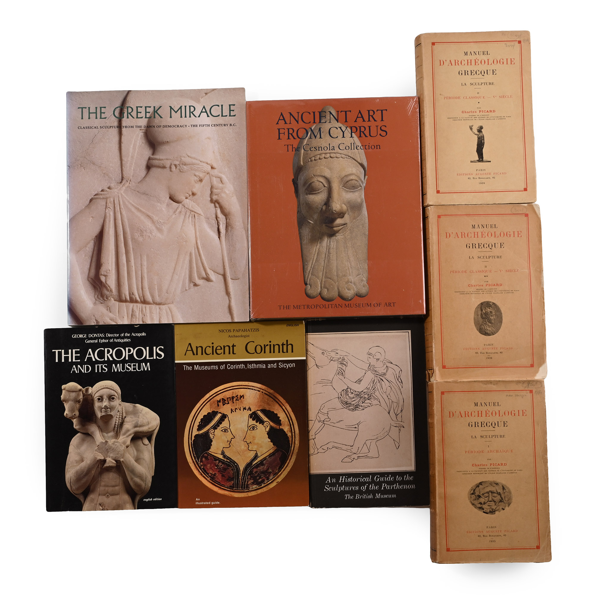 Books on Ancient Greek Art and Archaeology - 8 Titles