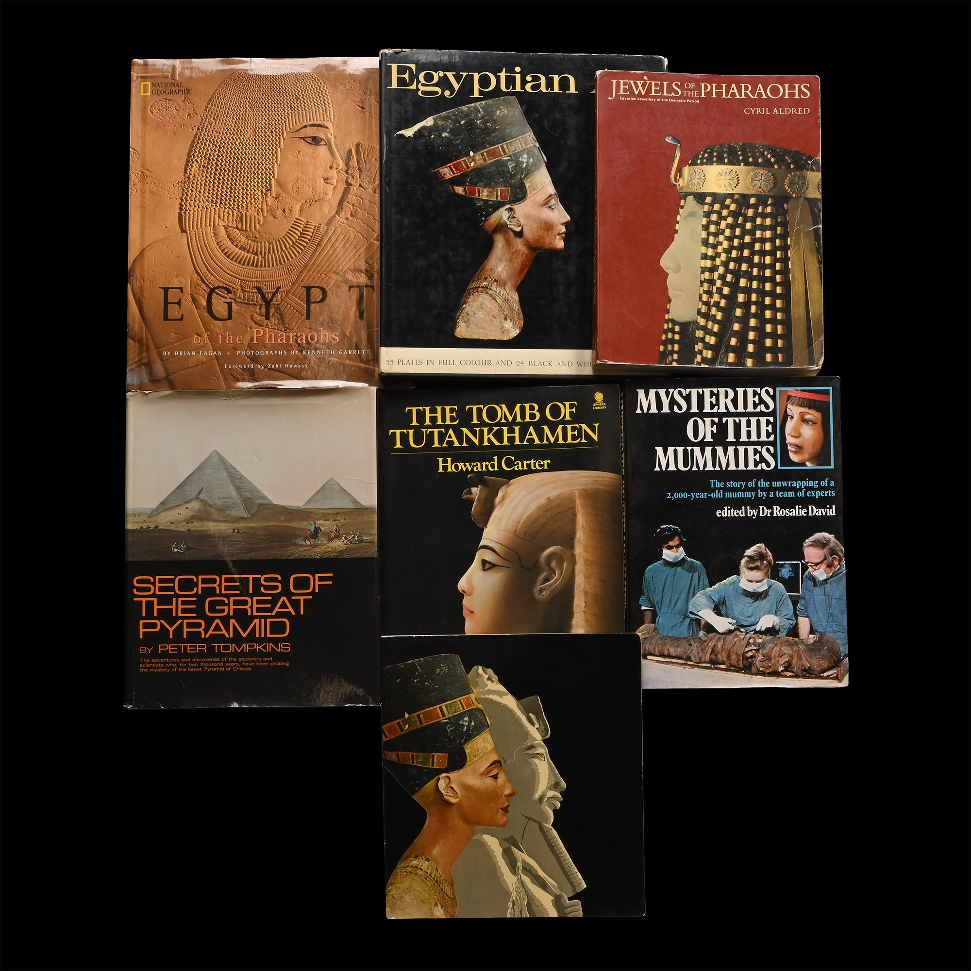 Books on Ancient Egypt, Egyptian Art and Egyptology - 7 Titles