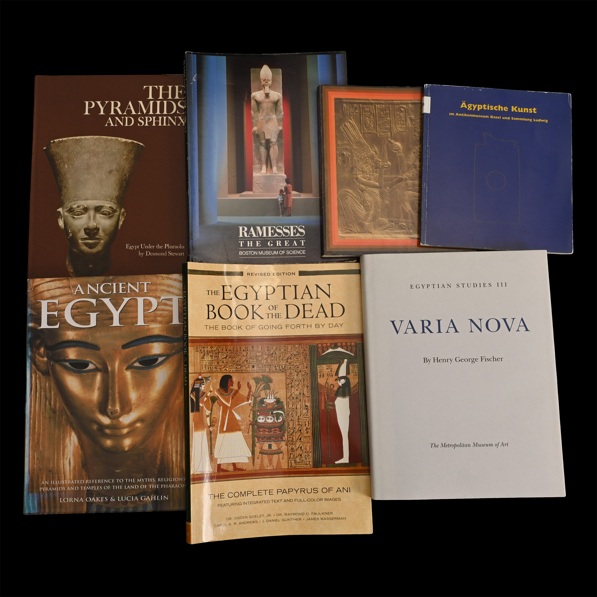 Books on Ancient Egypt, Egyptian Art and Egyptology - 7 Titles