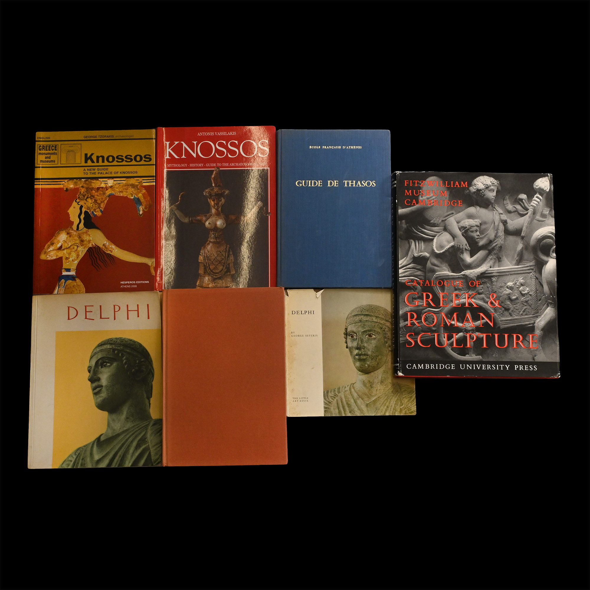Books on Ancient Greek Antiquities, Archaeology and Ancient Art - 7 Titles