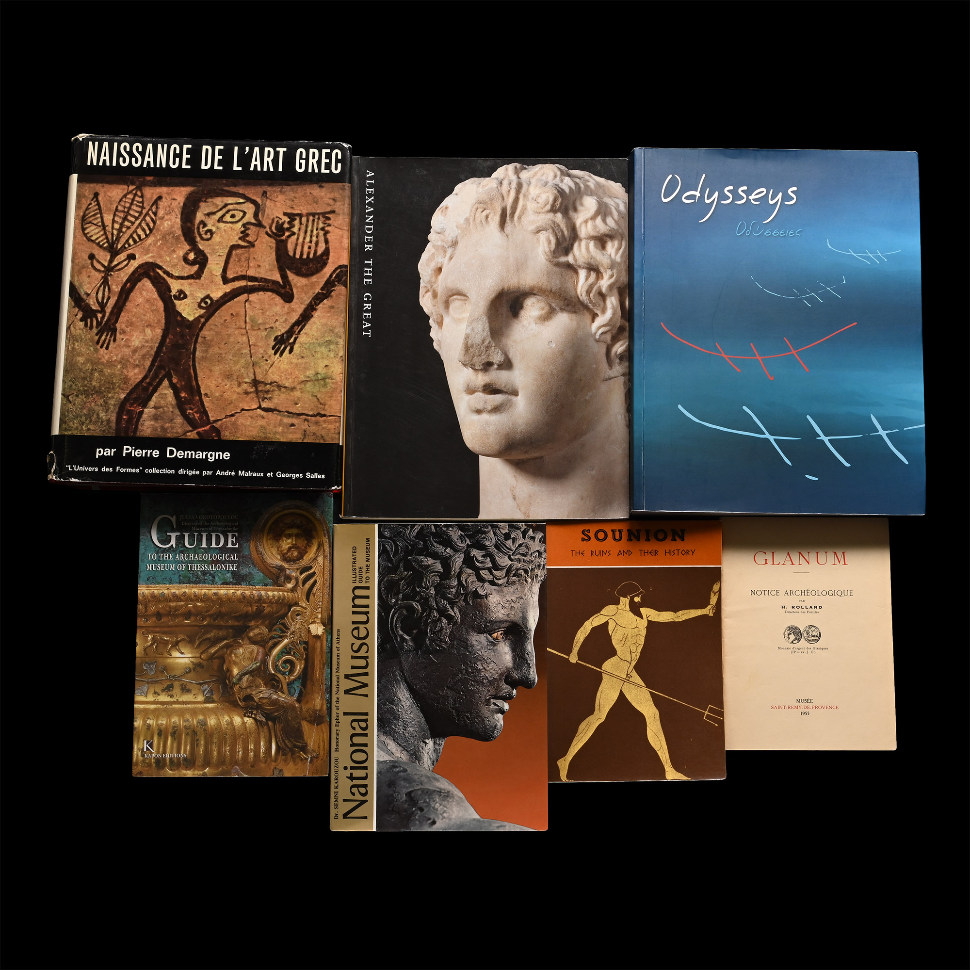 Books on Ancient Greek Ancient Art, Antiquities and Archaeology - 7 Titles