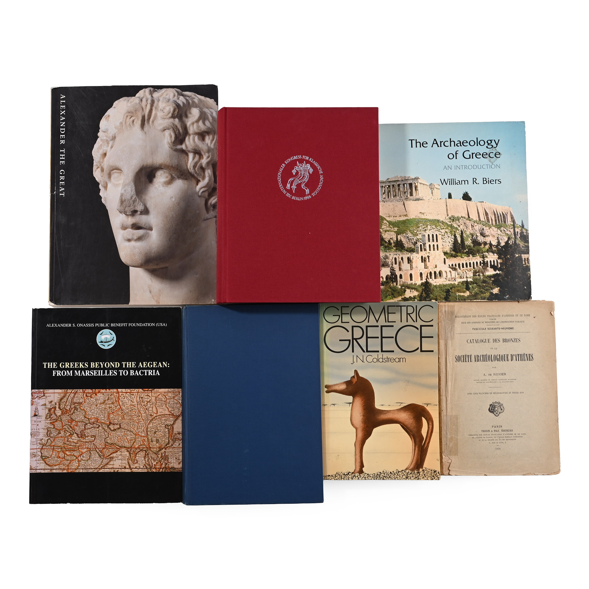 Books on Ancient Greek Antiquities, Ancient Art and Archaeology - 7 Titles