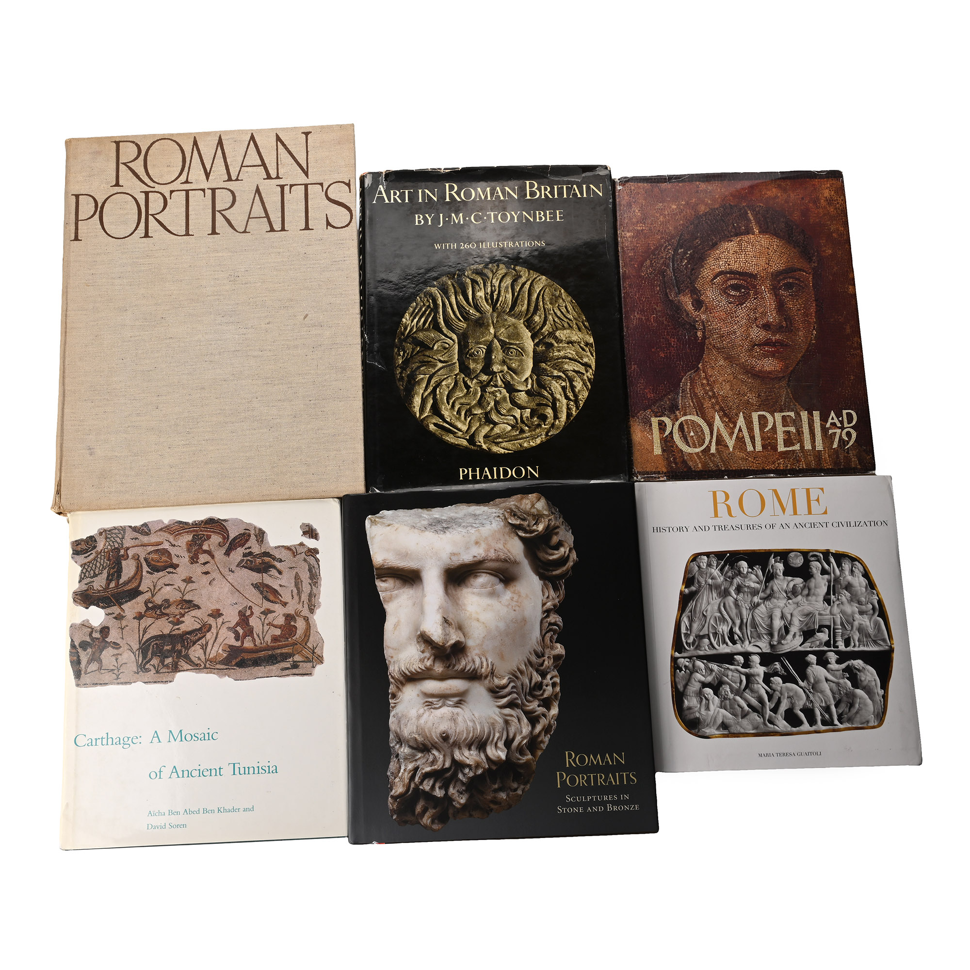Books on Ancient Roman Antiquities, Ancient Art and Archaeology - 6 Titles
