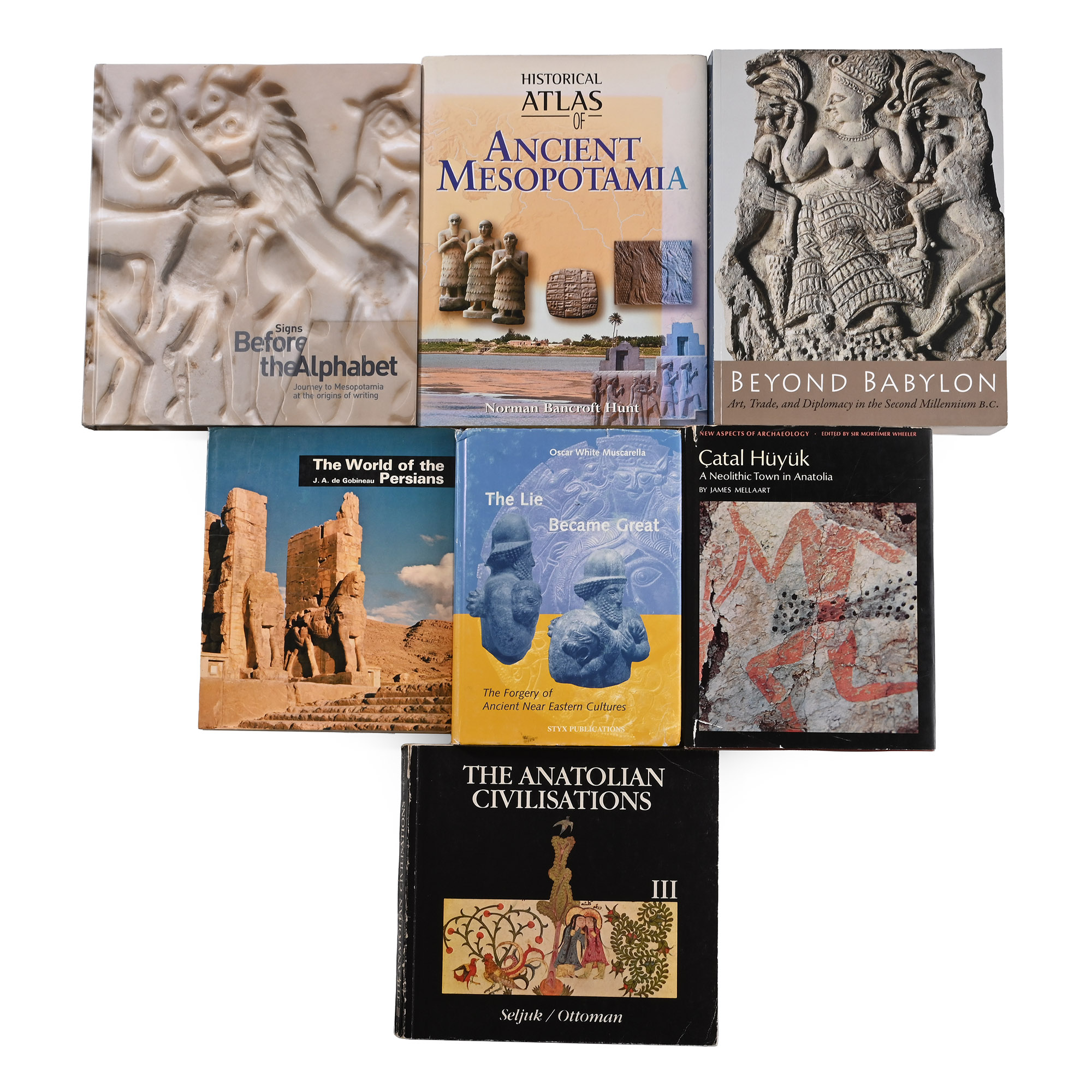 Books on the Ancient Near East, Antiquities, Ancient Art & Archaeology - 7 Titles