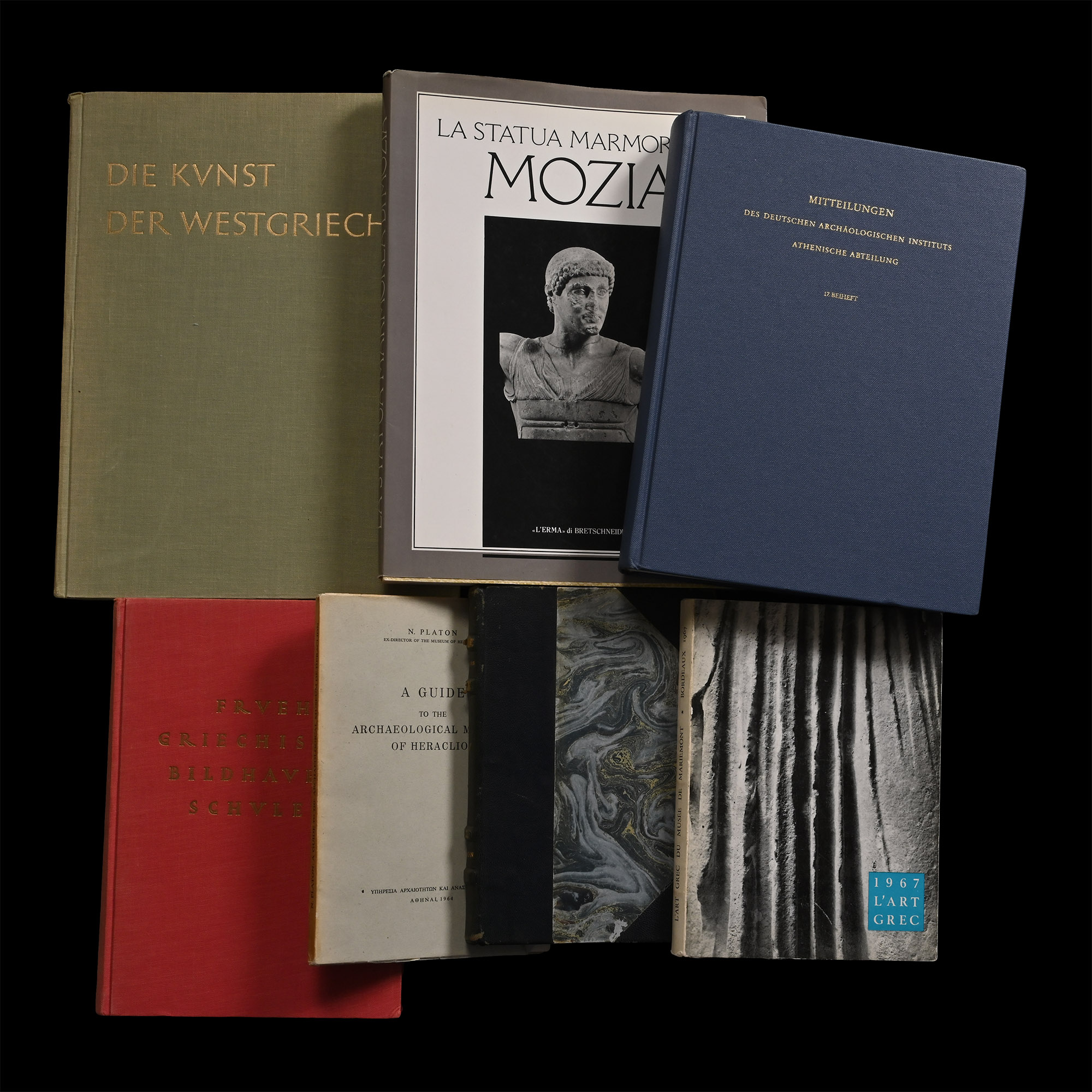 Books on Greek Antiquities, Ancient Art and Archaeology - 7 Titles