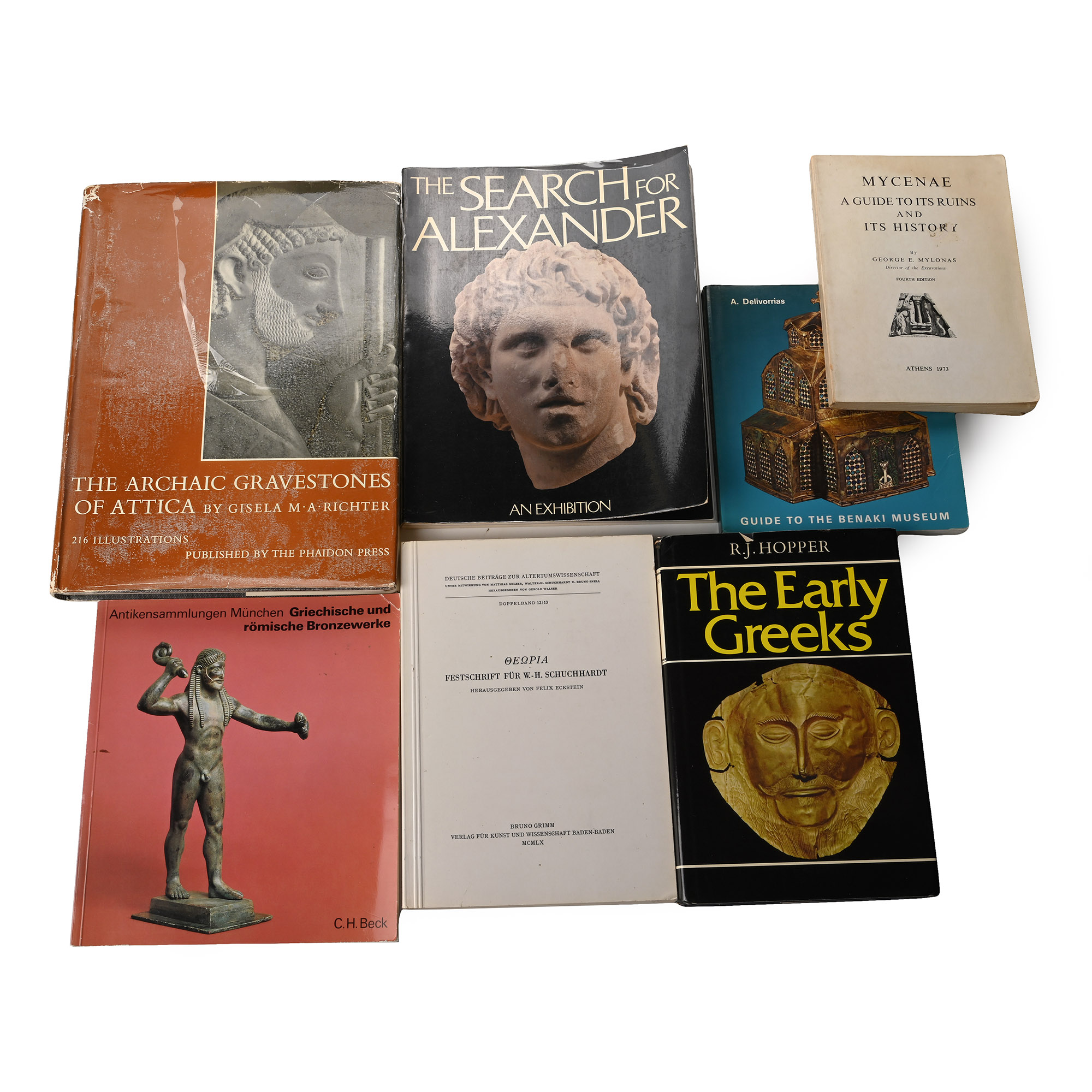 Books on Greek Antiquities, Ancient Art and Archaeology - 7 Titles