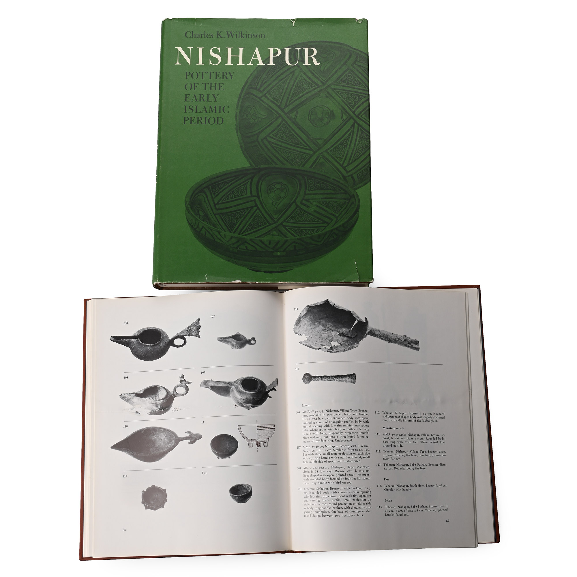 Books on Nishapur Antiquities, Ancient Art and Archaeology - 2 Titles