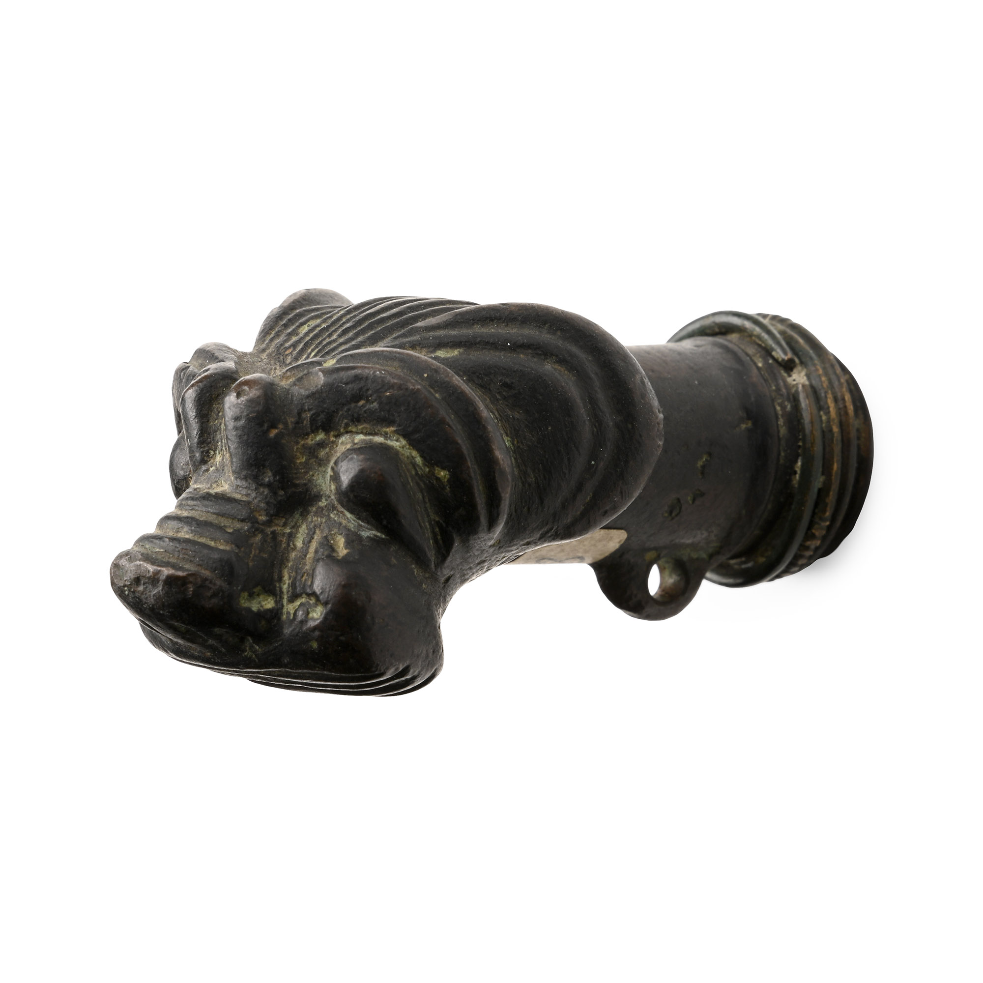 Western Asiatic Bronze Lion Terminal