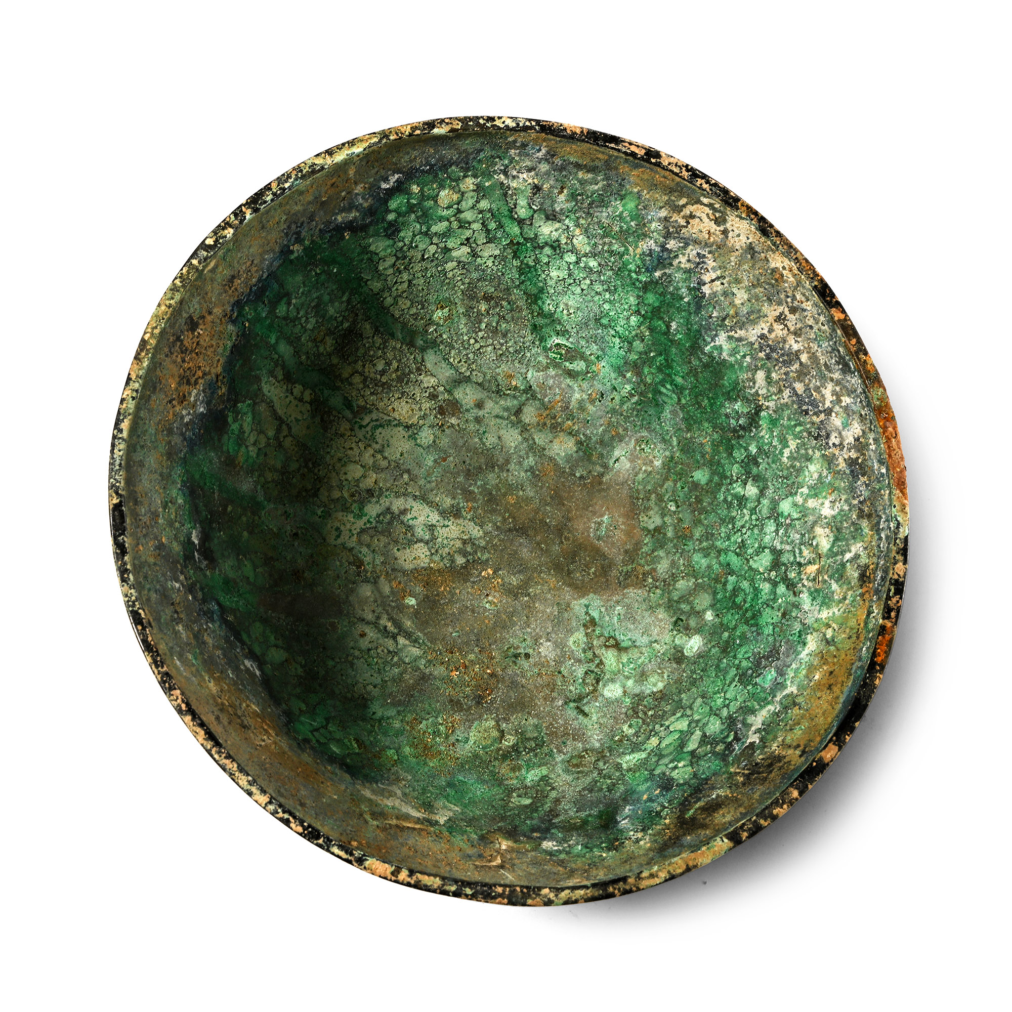 Western Asiatic Polished Bronze Bowl