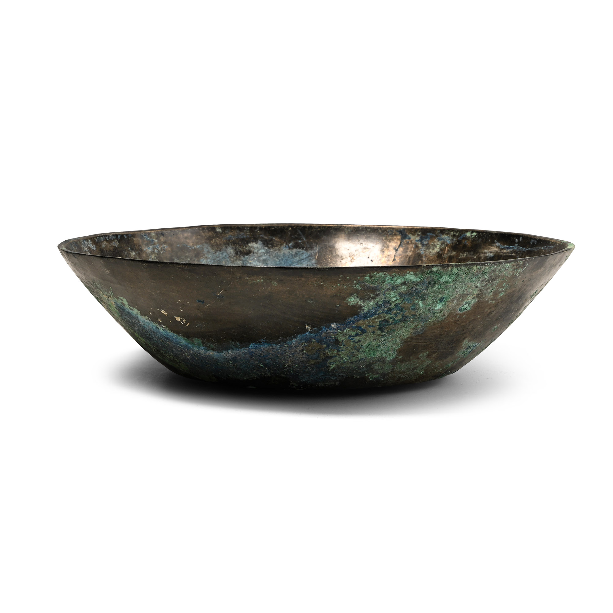 Sasanian Polished Bronze Bowl