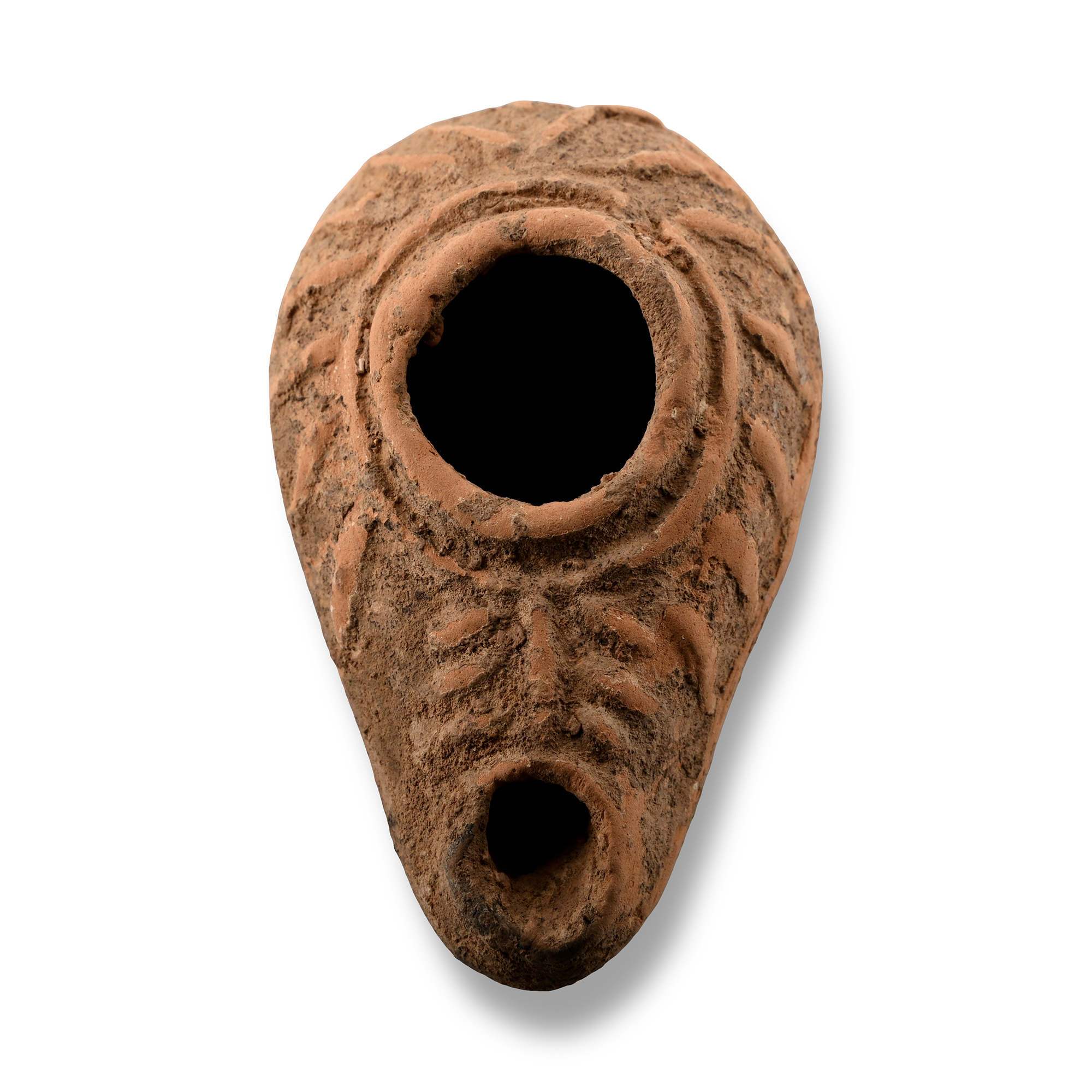 Byzantine Terracotta Slipper Oil Lamp